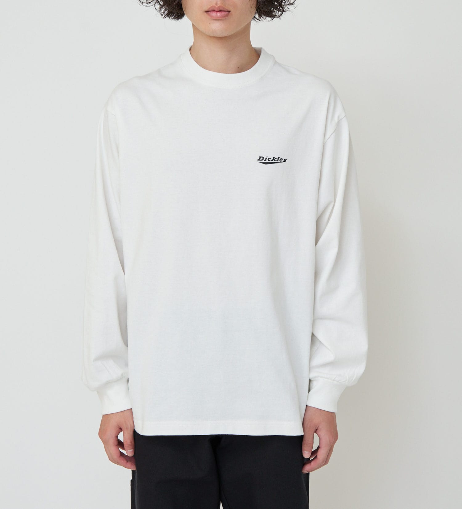 Dickies(ディッキーズ)のバックプリントロングスリーブTシャツ|トップス/Tシャツ/カットソー/メンズ|ホワイト