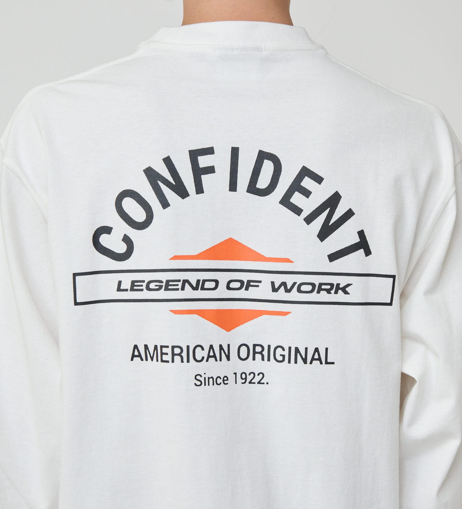 Dickies(ディッキーズ)のバックプリントロングスリーブTシャツ|トップス/Tシャツ/カットソー/メンズ|ホワイト