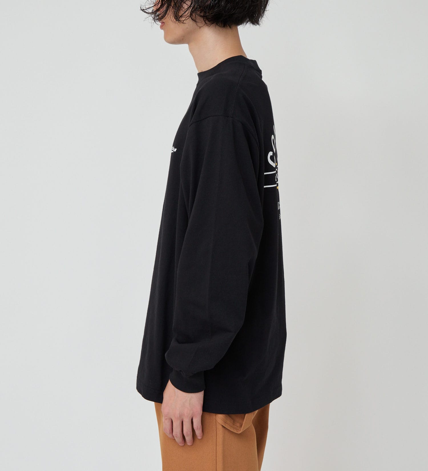 Dickies(ディッキーズ)のバックプリントロングスリーブTシャツ|トップス/Tシャツ/カットソー/メンズ|ブラック