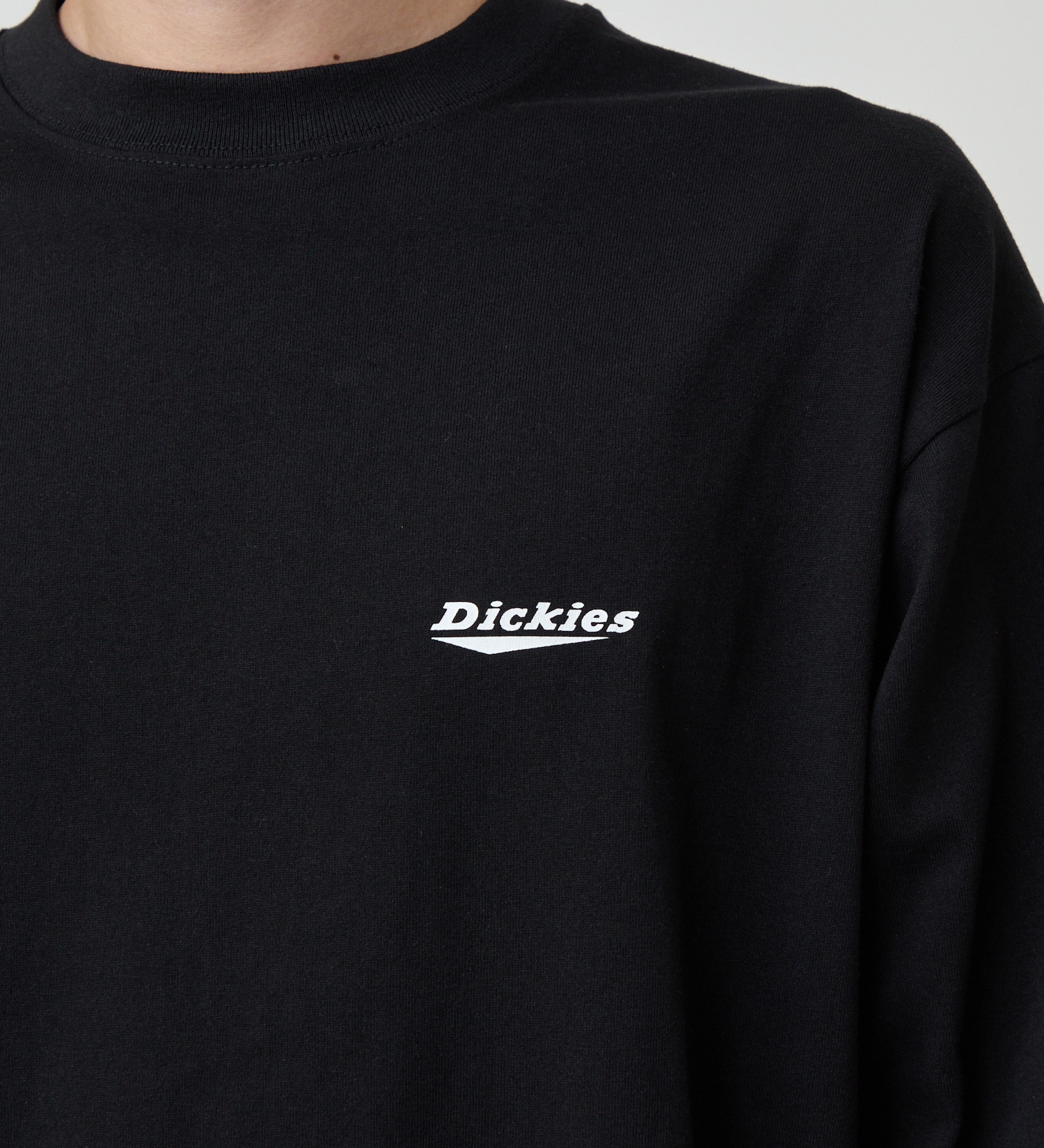 Dickies(ディッキーズ)のバックプリントロングスリーブTシャツ|トップス/Tシャツ/カットソー/メンズ|ブラック