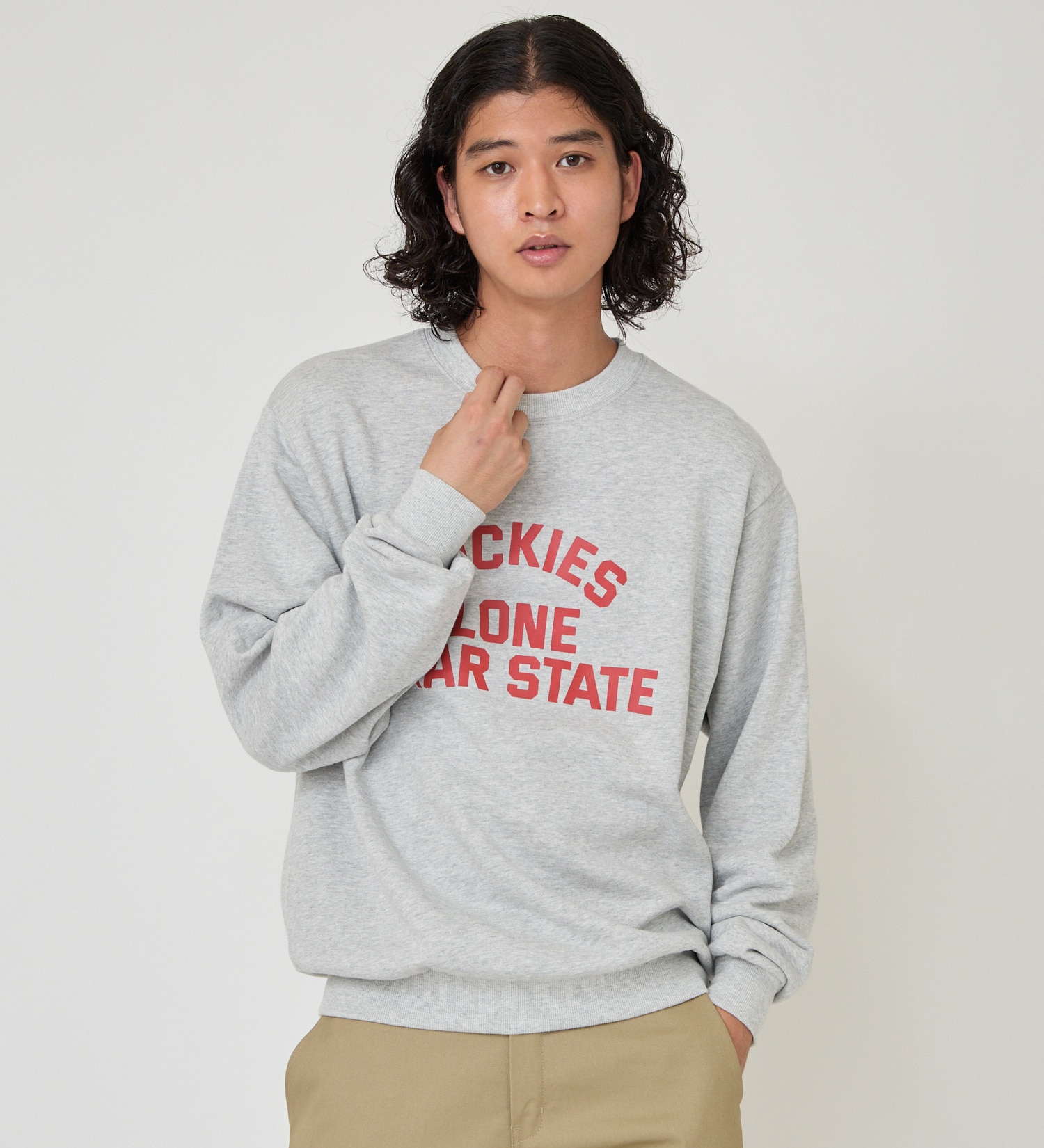 Dickies(ディッキーズ)のカレッジスウェット|トップス/スウェット/メンズ|ヘザ－グレー