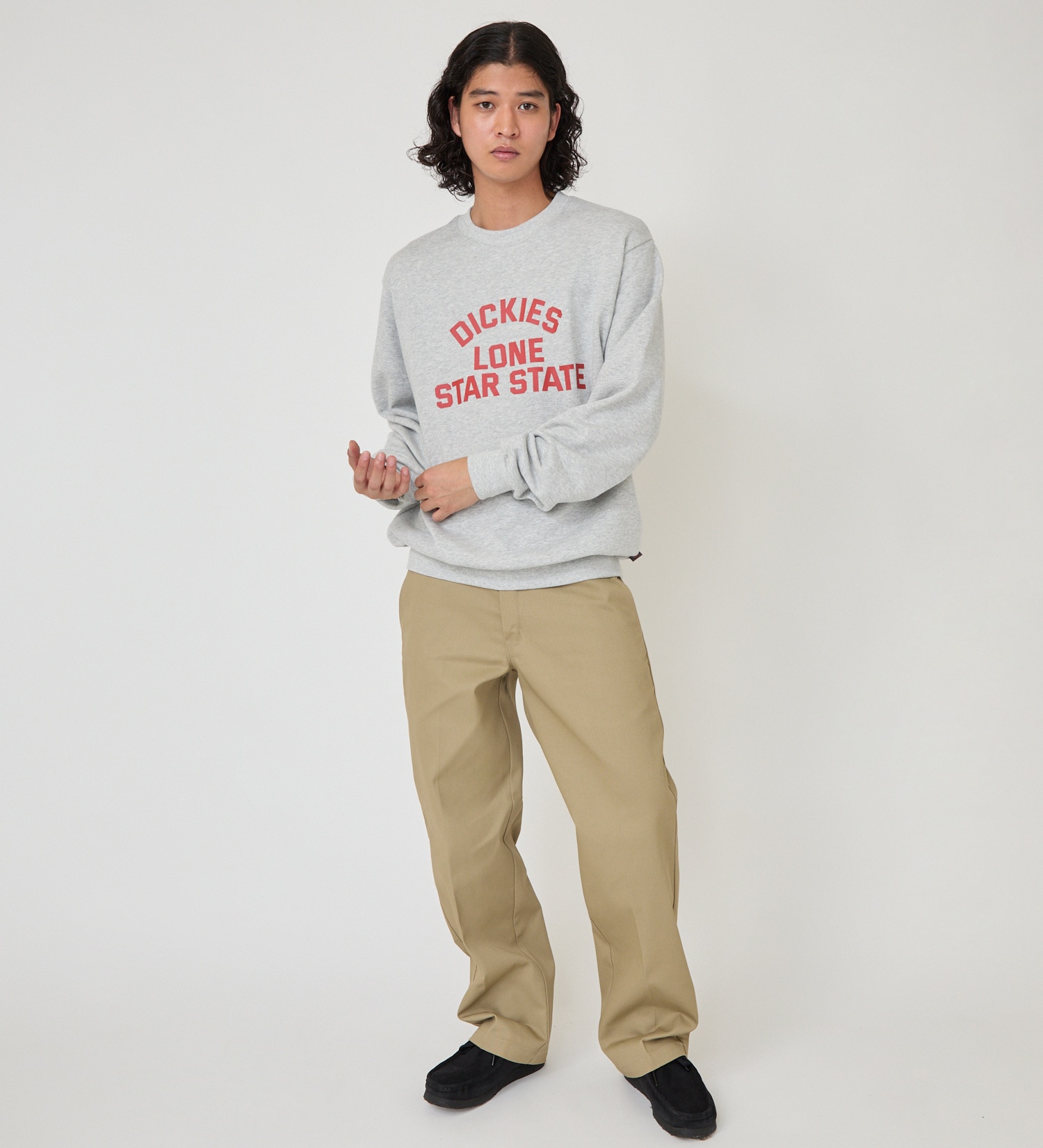 Dickies(ディッキーズ)のカレッジスウェット|トップス/スウェット/メンズ|ヘザ－グレー