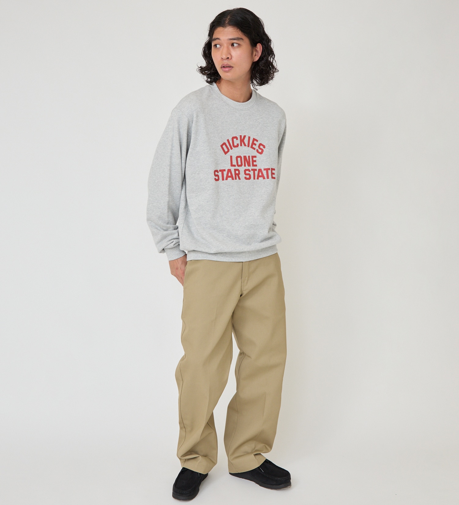 Dickies(ディッキーズ)のカレッジスウェット|トップス/スウェット/メンズ|ヘザ－グレー