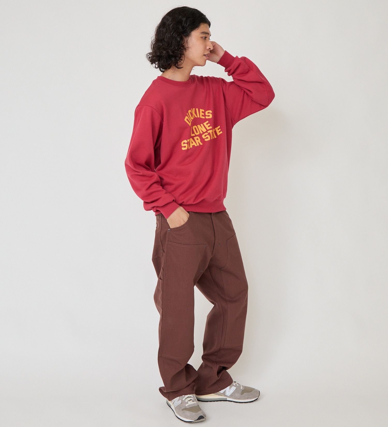 Dickies(ディッキーズ)のカレッジスウェット|トップス/スウェット/メンズ|エンジ