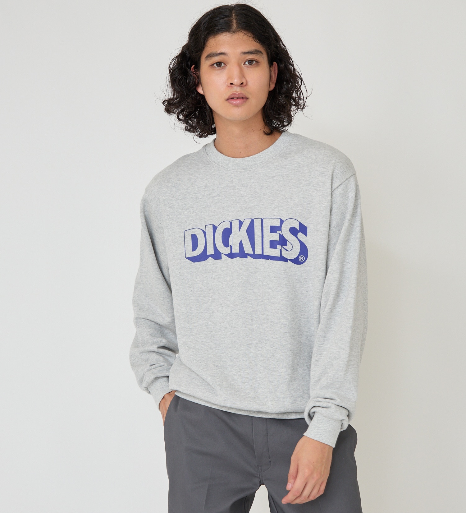 Dickies(ディッキーズ)のロゴプリントスウェット|トップス/スウェット/メンズ|ヘザ-グレー