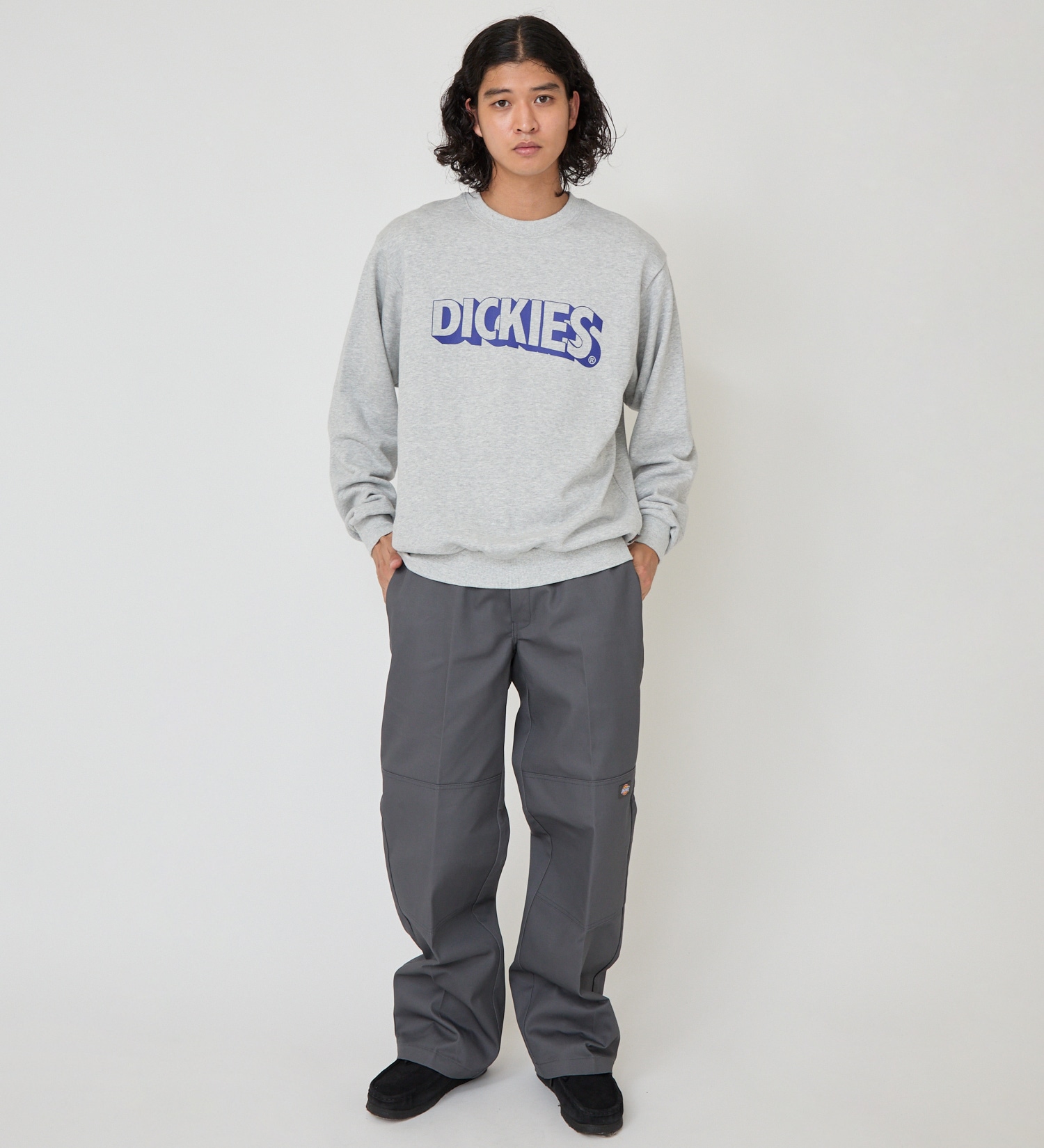 Dickies(ディッキーズ)のロゴプリントスウェット|トップス/スウェット/メンズ|ヘザ-グレー