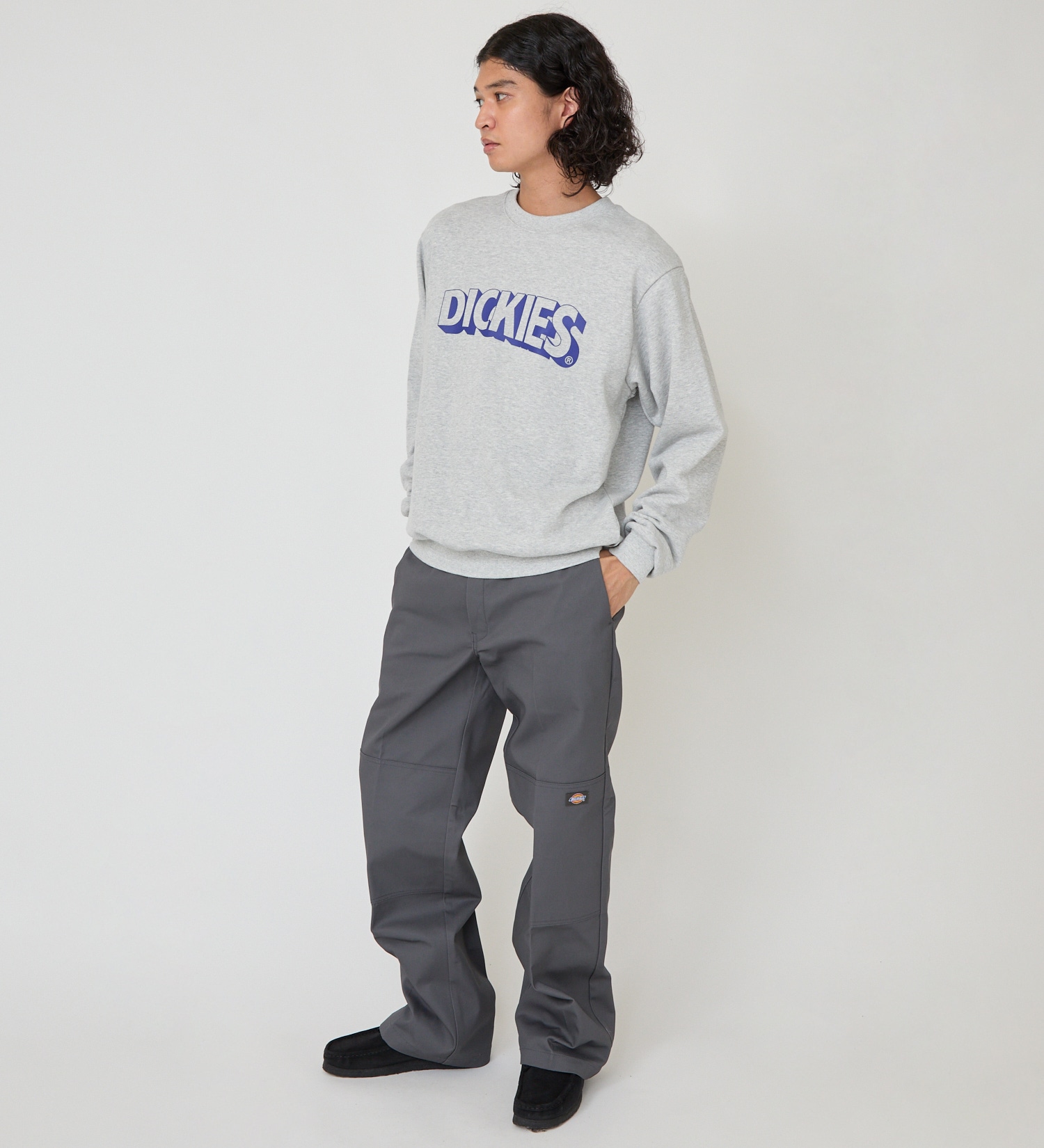 Dickies(ディッキーズ)のロゴプリントスウェット|トップス/スウェット/メンズ|ヘザ-グレー