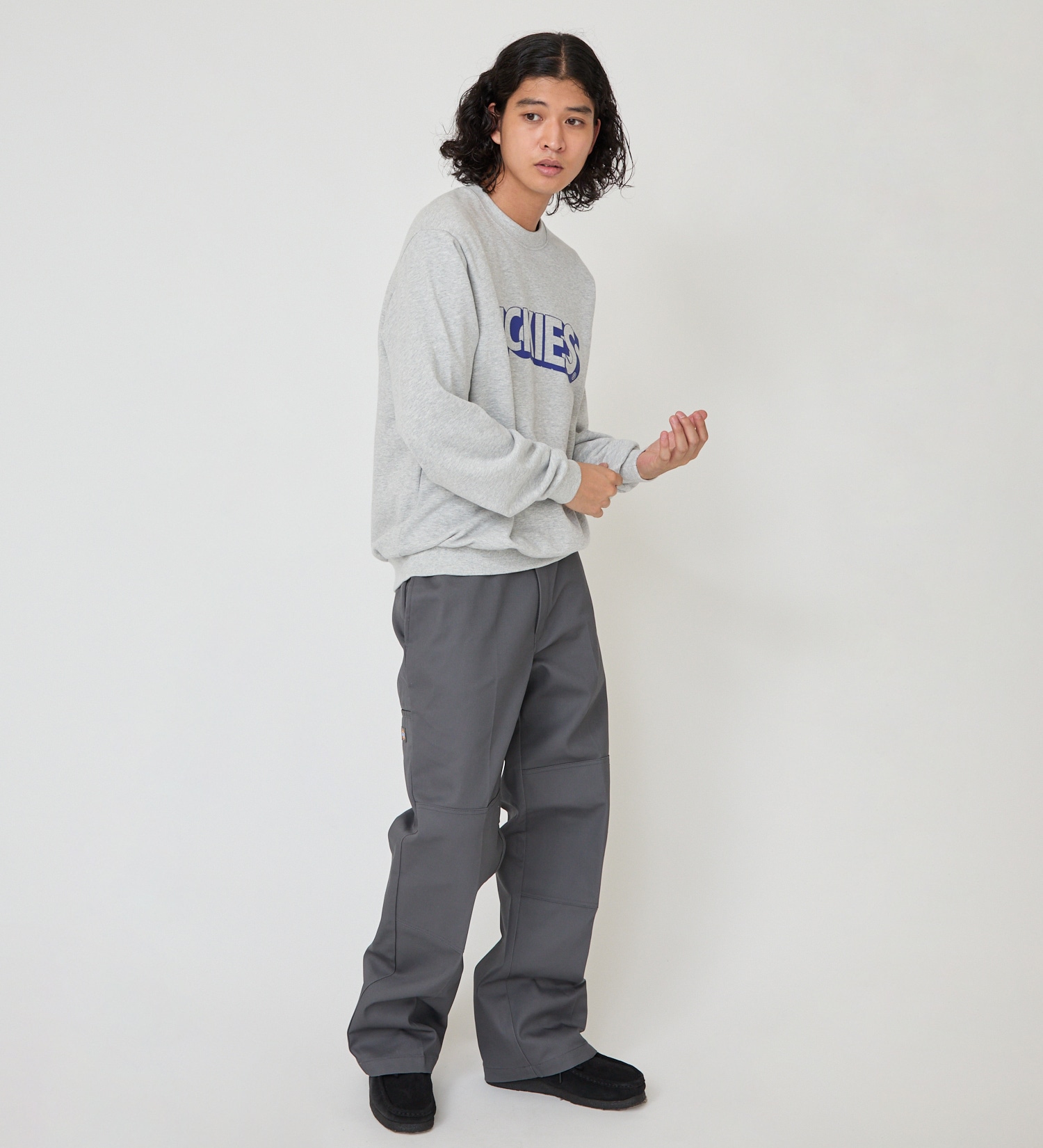 Dickies(ディッキーズ)のロゴプリントスウェット|トップス/スウェット/メンズ|ヘザ-グレー