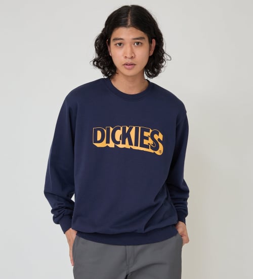 Dickies(ディッキーズ)のロゴプリントスウェット|トップス/スウェット/メンズ|ネイビー