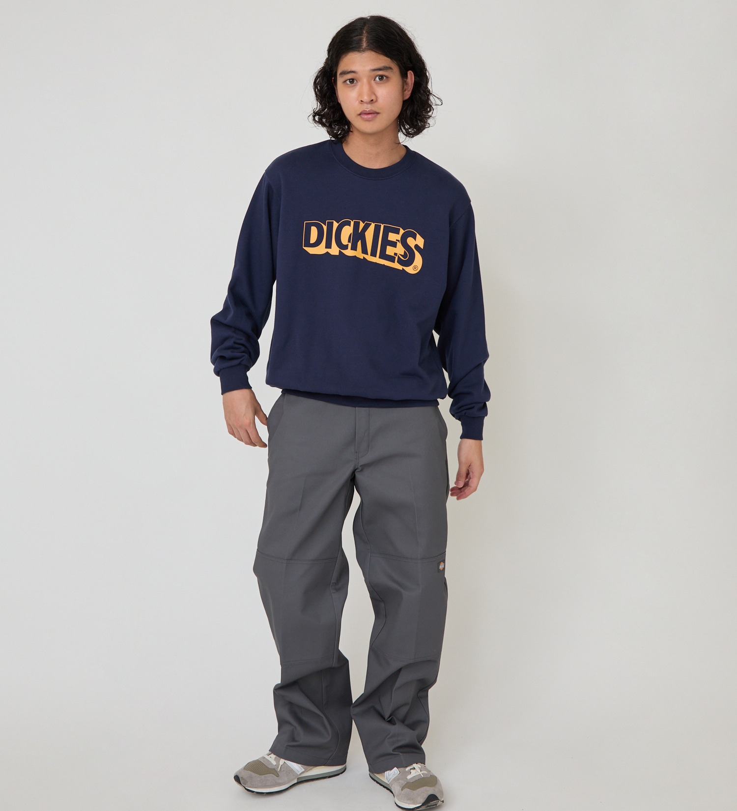 Dickies(ディッキーズ)のロゴプリントスウェット|トップス/スウェット/メンズ|ネイビー