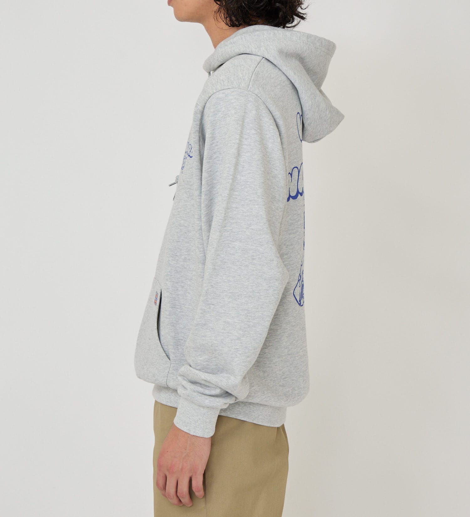 Dickies(ディッキーズ)のウォッシュプリントフーディー|トップス/パーカー/メンズ|ヘザ－グレー