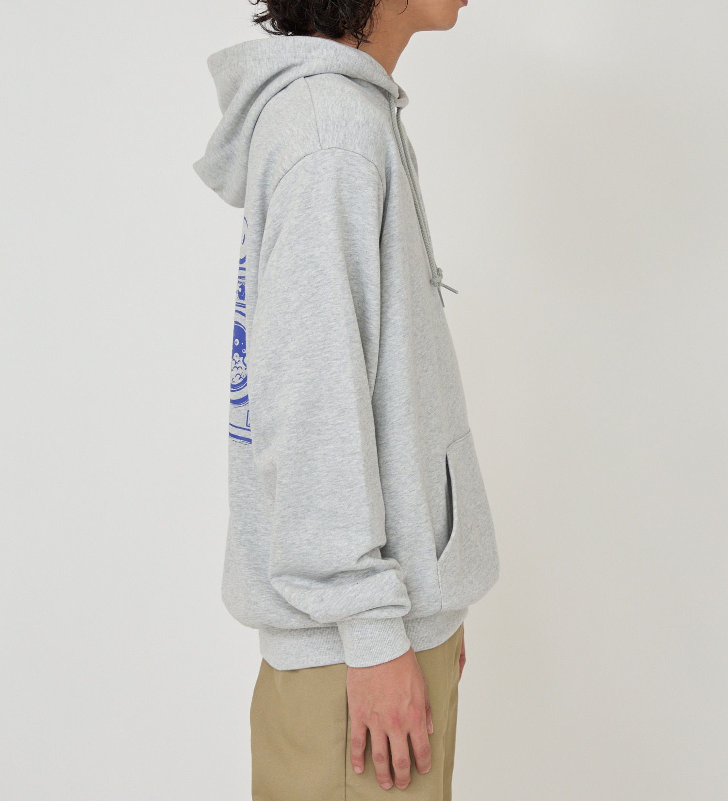 Dickies(ディッキーズ)のウォッシュプリントフーディー|トップス/パーカー/メンズ|ヘザ－グレー
