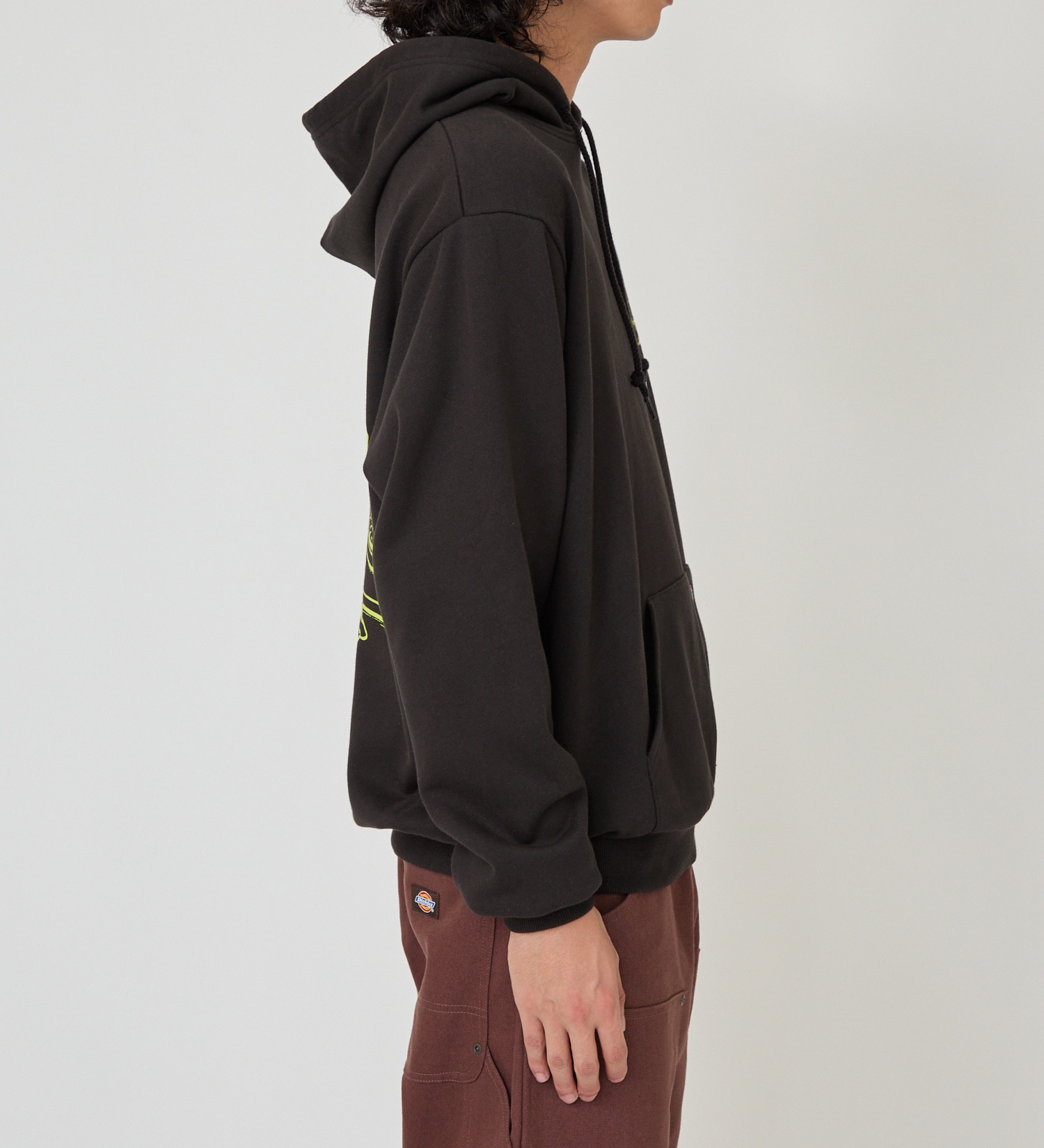 Dickies(ディッキーズ)のウォッシュプリントフーディー|トップス/パーカー/メンズ|ブラック