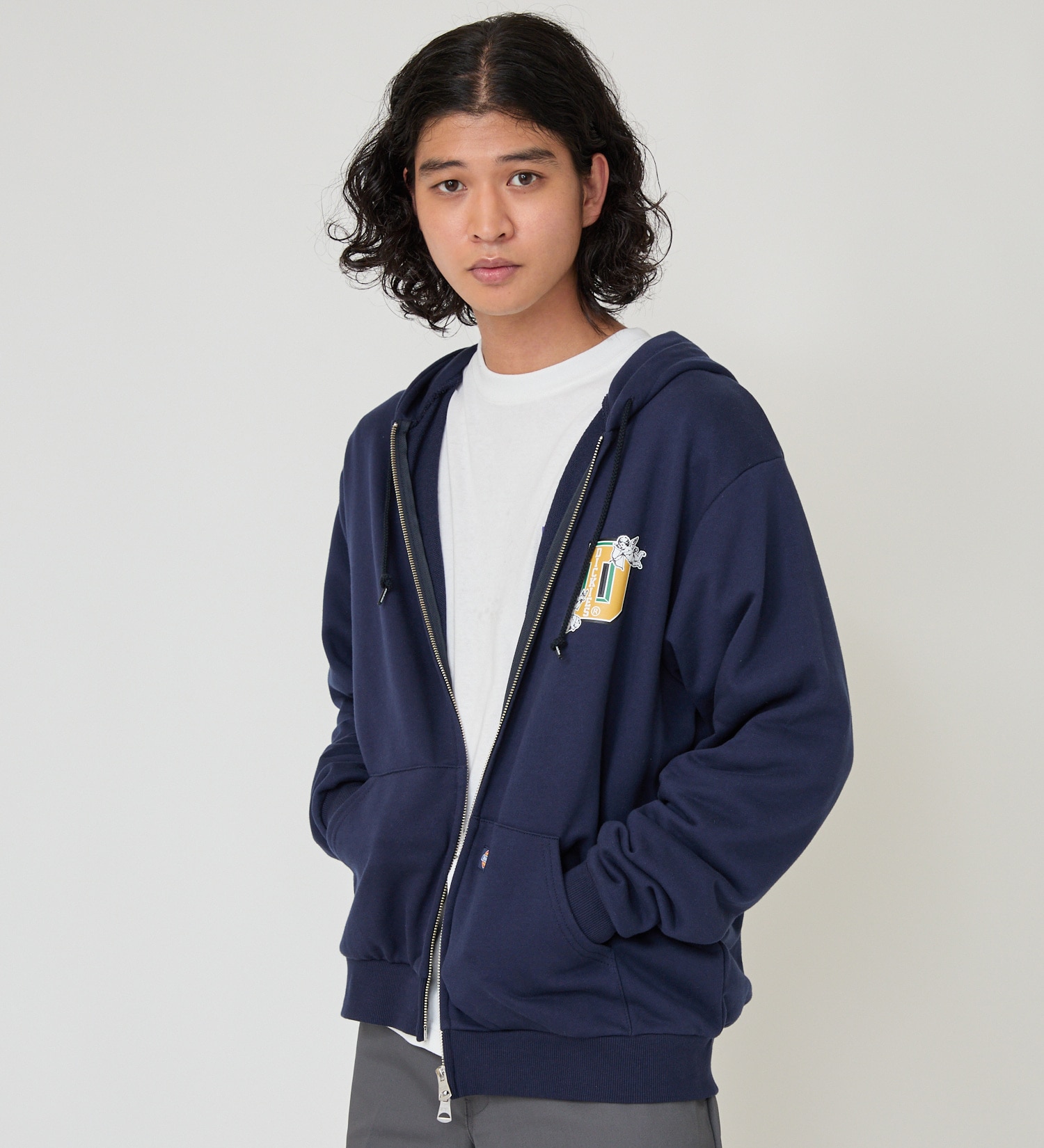 Dickies(ディッキーズ)のエンジェルジップフーディー|トップス/パーカー/メンズ|ネイビー