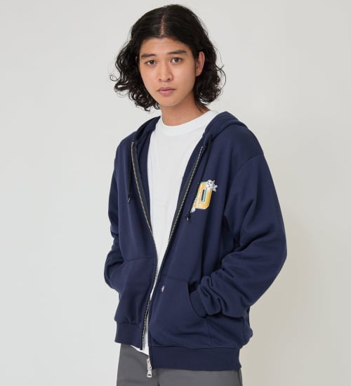 Dickies(ディッキーズ)のエンジェルジップフーディー|トップス/パーカー/メンズ|ネイビー