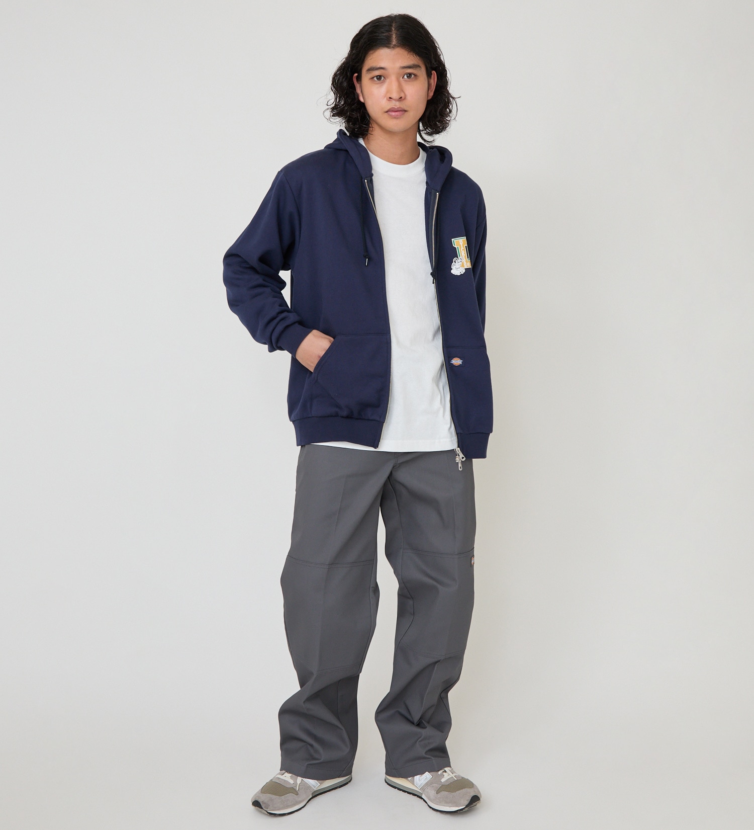 Dickies(ディッキーズ)のエンジェルジップフーディー|トップス/パーカー/メンズ|ネイビー