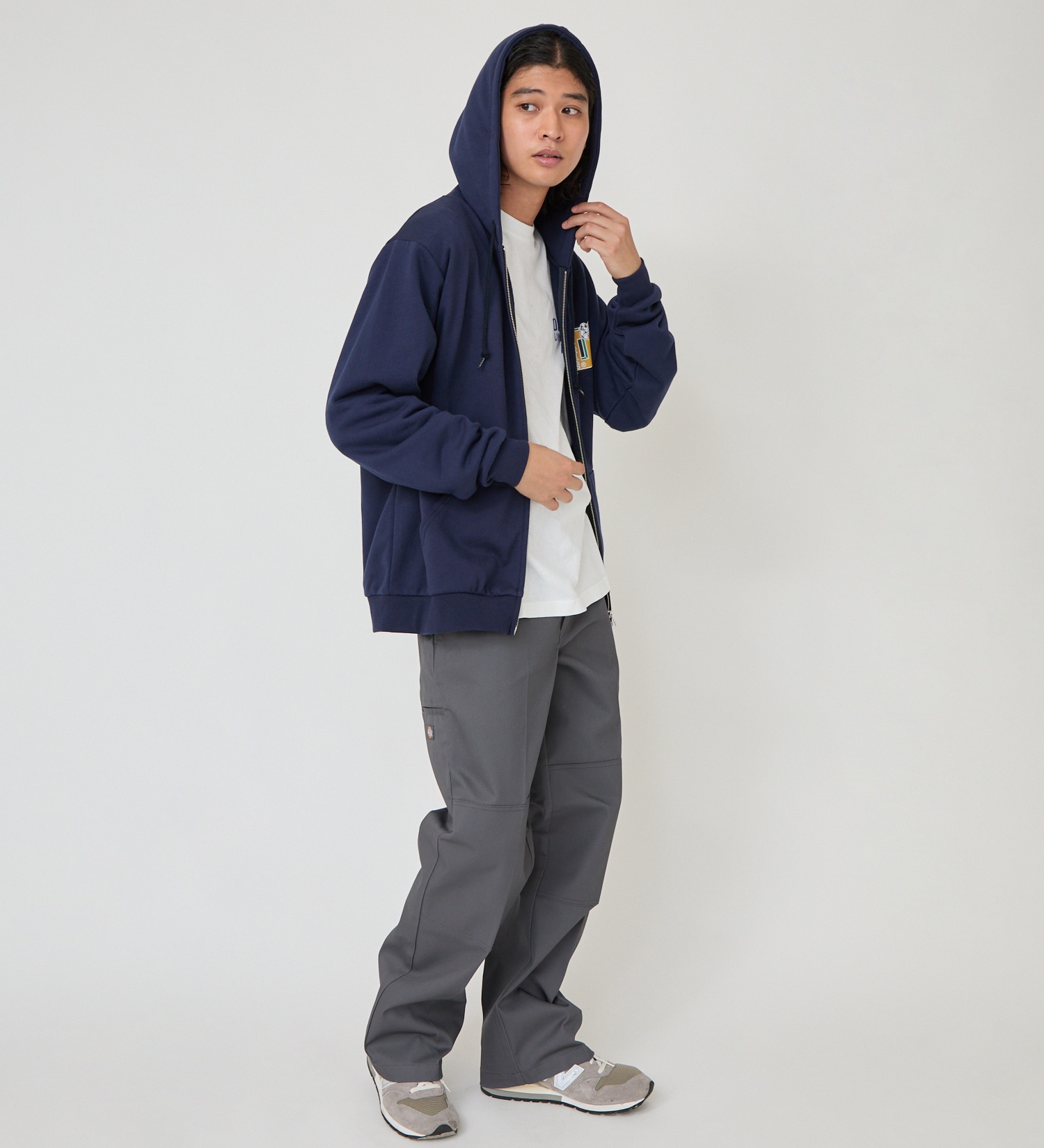 Dickies(ディッキーズ)のエンジェルジップフーディー|トップス/パーカー/メンズ|ネイビー