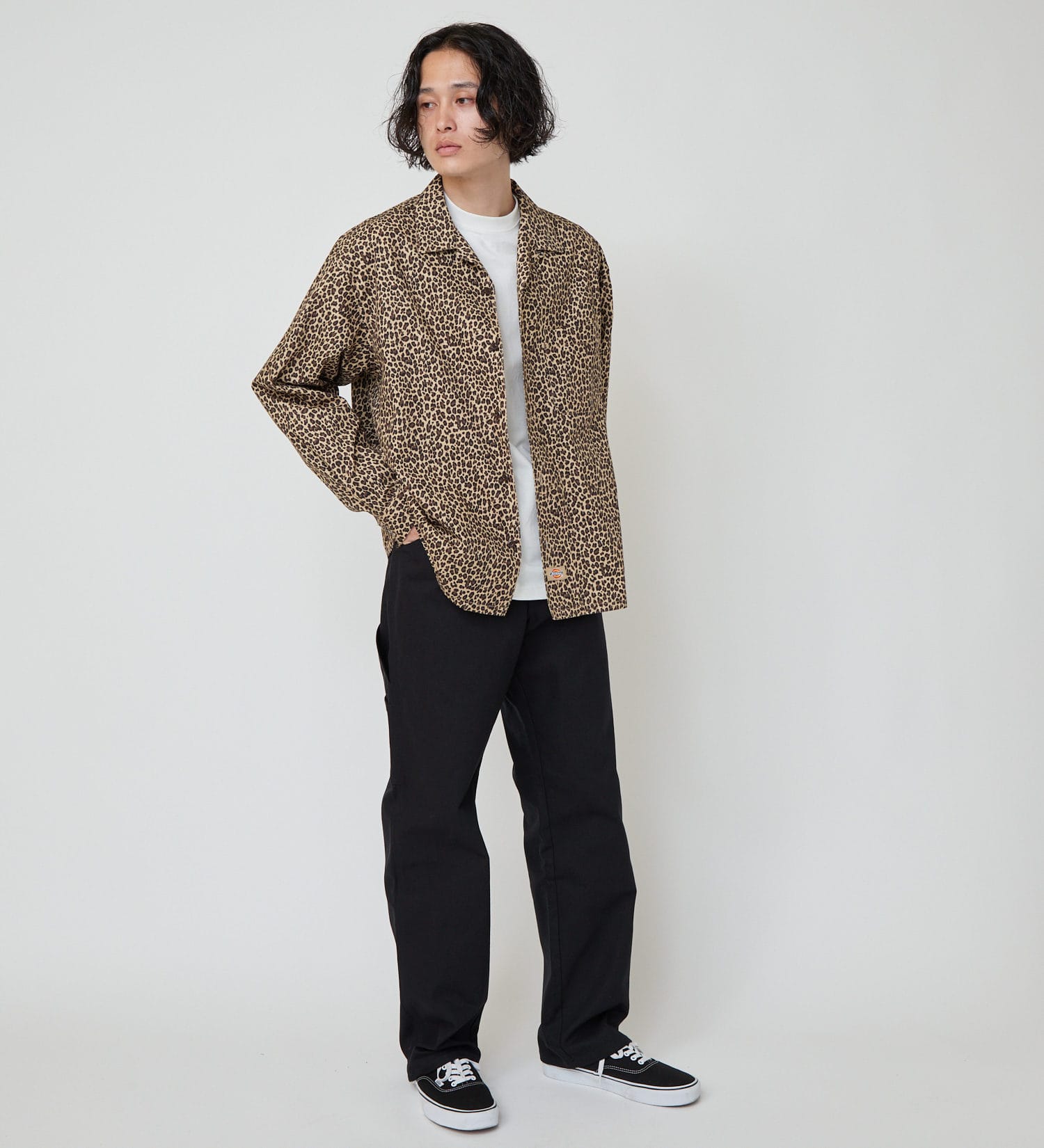 Dickies(ディッキーズ)のレオパードパターンシャツ|トップス/シャツ/ブラウス/メンズ|レオパード