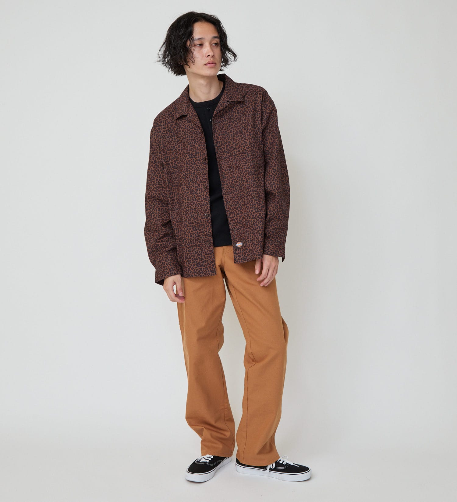 Dickies(ディッキーズ)のレオパードパターンシャツ|トップス/シャツ/ブラウス/メンズ|アニマル