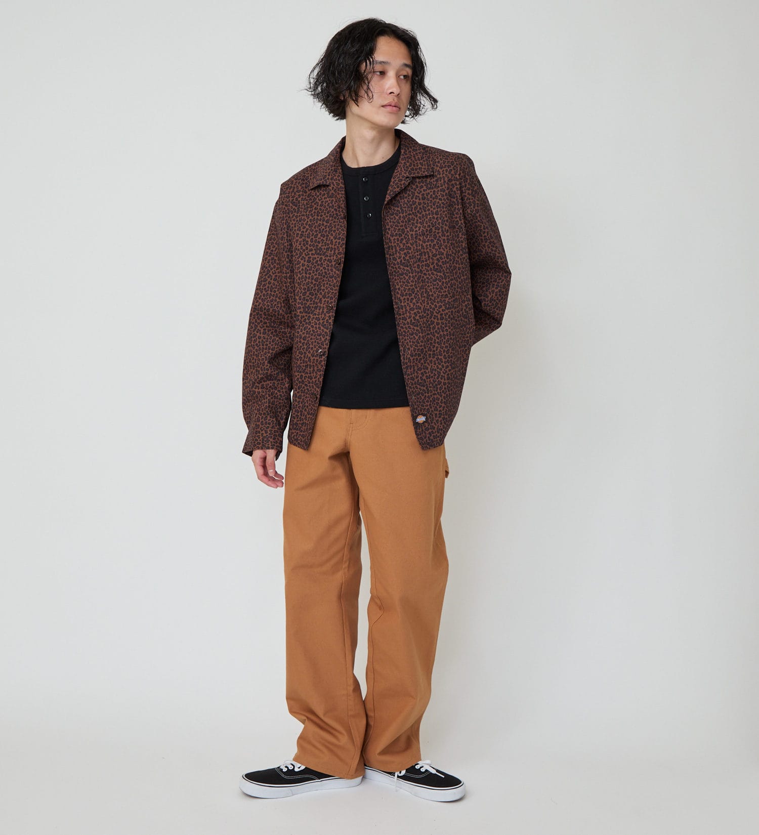 Dickies(ディッキーズ)のレオパードパターンシャツ|トップス/シャツ/ブラウス/メンズ|アニマル