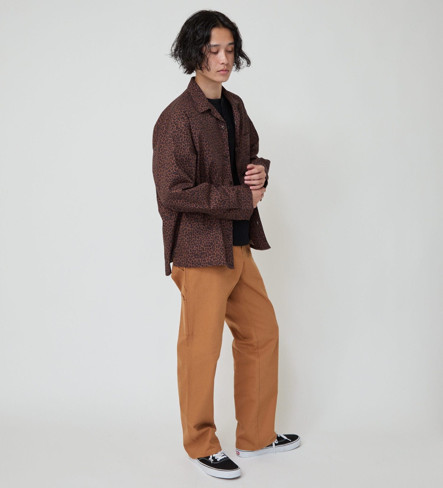 Dickies(ディッキーズ)のレオパードパターンシャツ|トップス/シャツ/ブラウス/メンズ|アニマル
