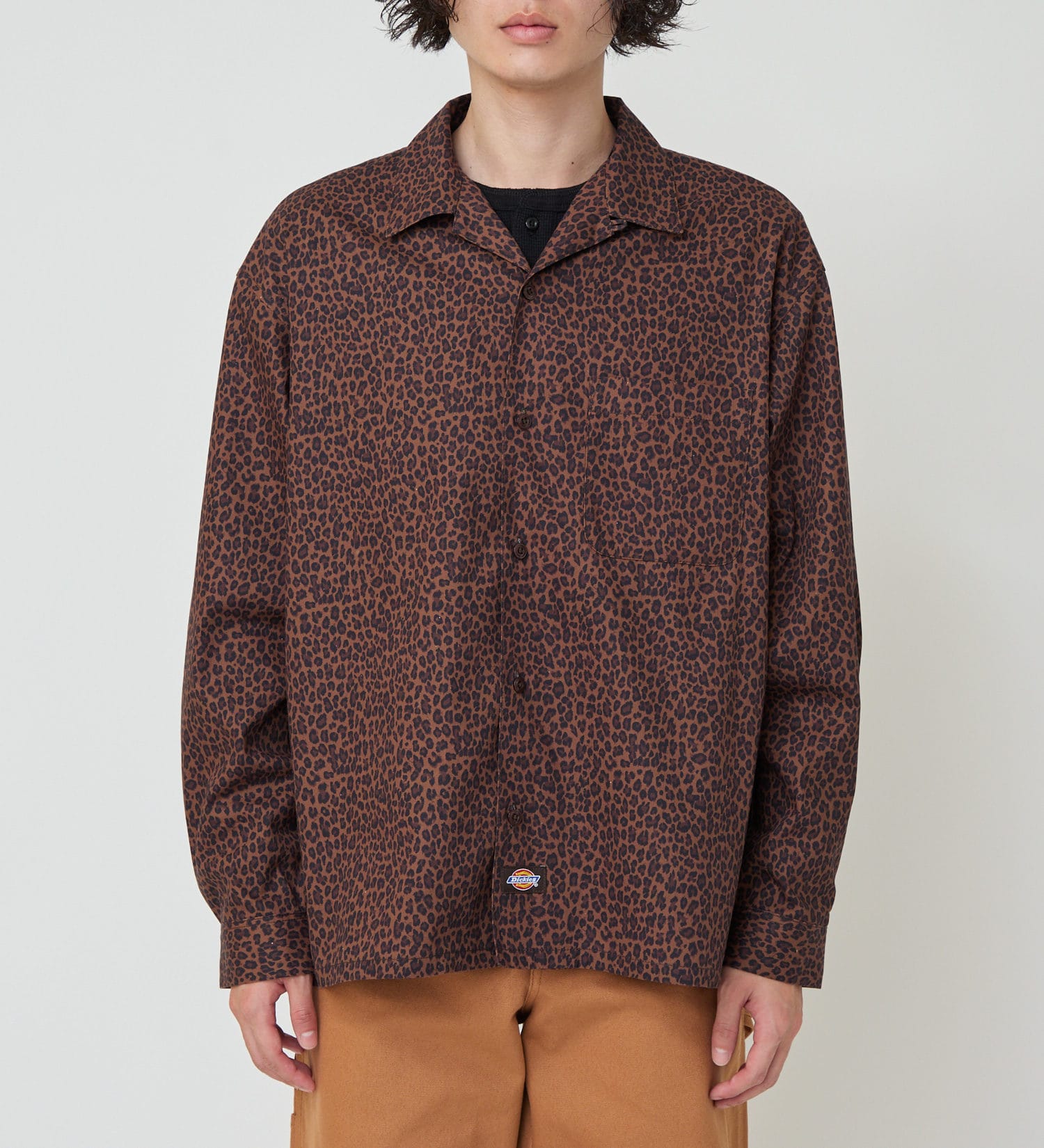 Dickies(ディッキーズ)のレオパードパターンシャツ|トップス/シャツ/ブラウス/メンズ|アニマル