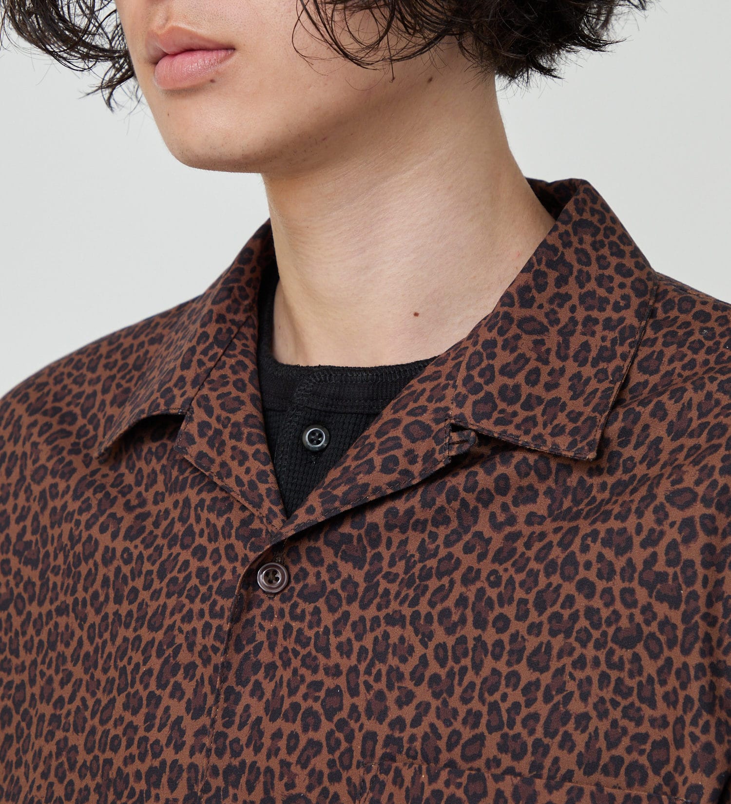 Dickies(ディッキーズ)のレオパードパターンシャツ|トップス/シャツ/ブラウス/メンズ|アニマル