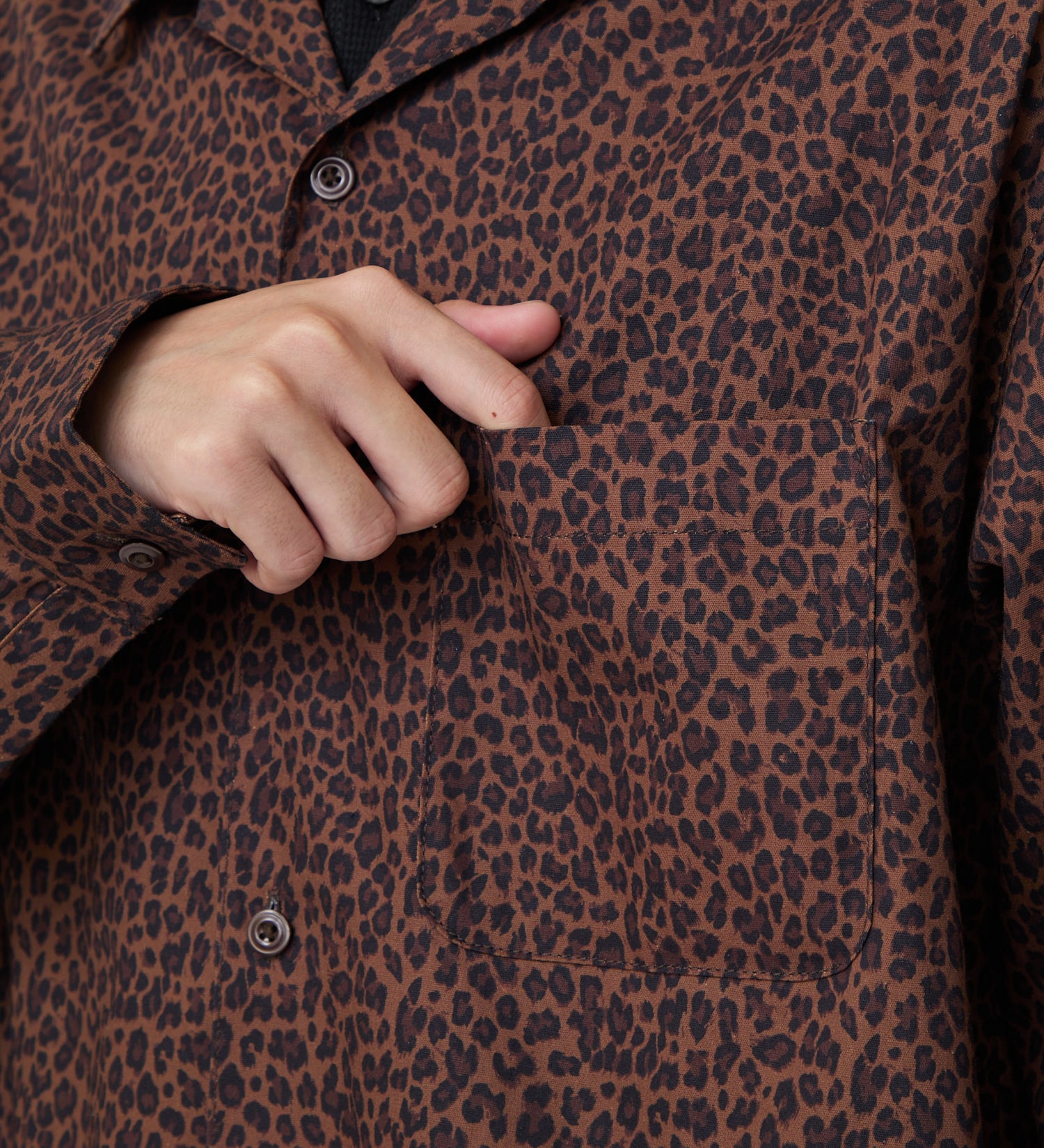 Dickies(ディッキーズ)のレオパードパターンシャツ|トップス/シャツ/ブラウス/メンズ|アニマル