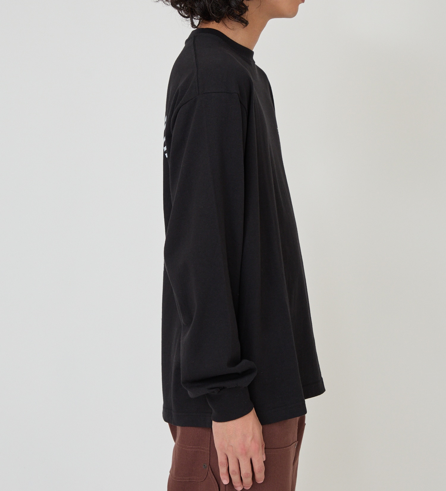 Dickies(ディッキーズ)のグラフィックロングスリーブTシャツA-2|トップス/Tシャツ/カットソー/メンズ|ブラック