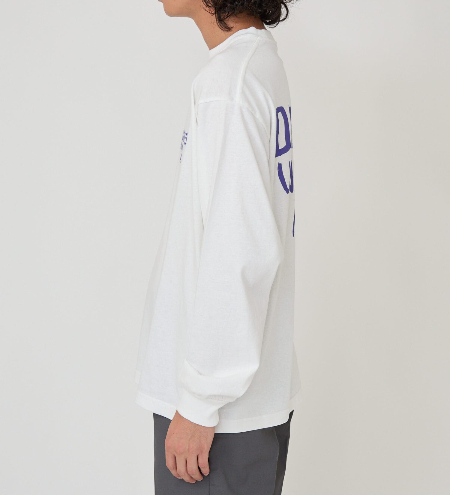Dickies(ディッキーズ)のグラフィックロングスリーブTシャツS-2|トップス/Tシャツ/カットソー/メンズ|ホワイト