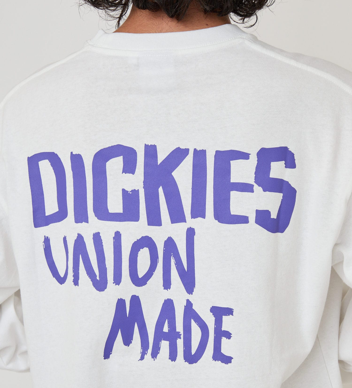 Dickies(ディッキーズ)のグラフィックロングスリーブTシャツS-2|トップス/Tシャツ/カットソー/メンズ|ホワイト
