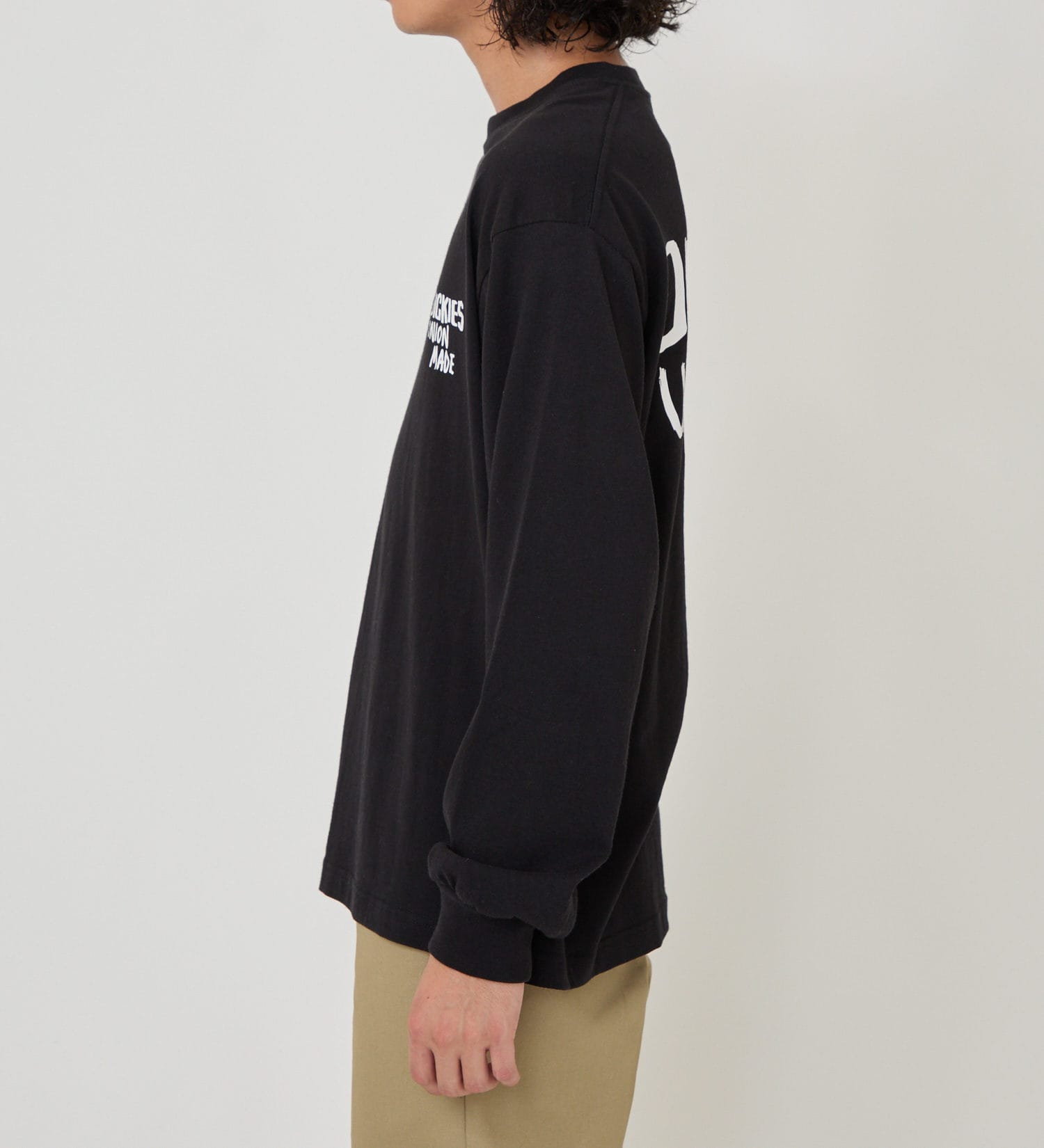 Dickies(ディッキーズ)のグラフィックロングスリーブTシャツS-2|トップス/Tシャツ/カットソー/メンズ|ブラック