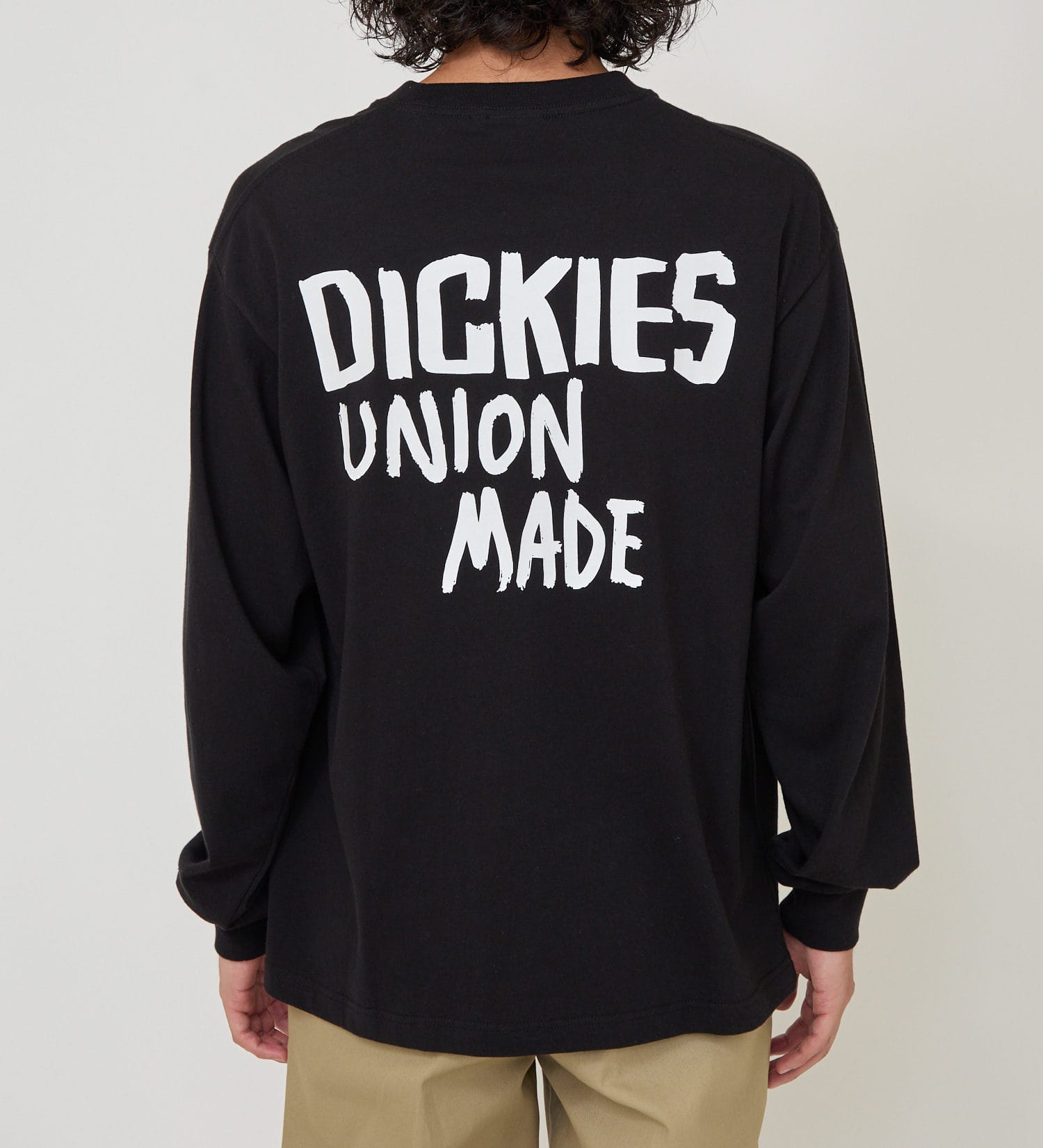Dickies(ディッキーズ)のグラフィックロングスリーブTシャツS-2|トップス/Tシャツ/カットソー/メンズ|ブラック
