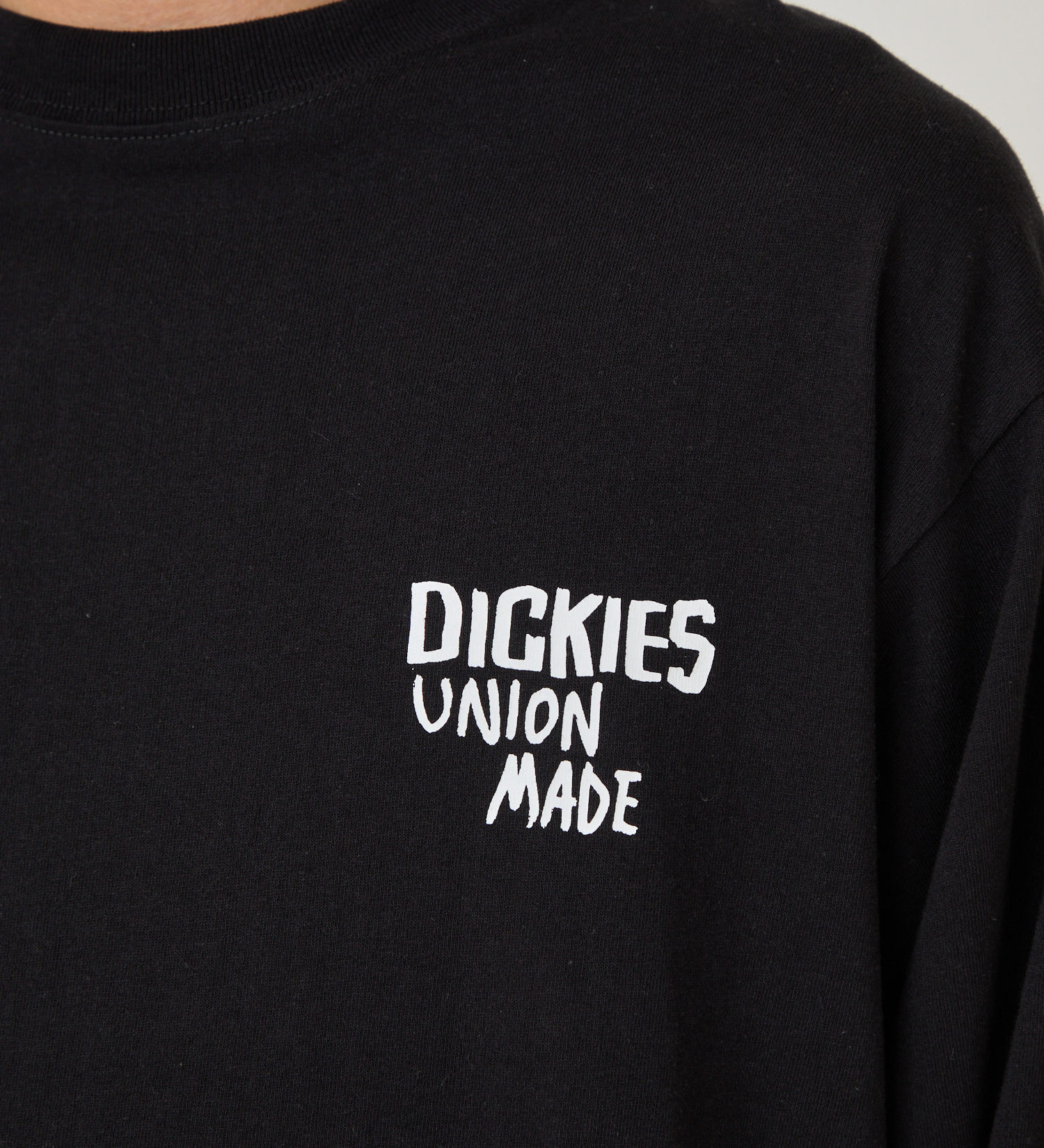 Dickies(ディッキーズ)のグラフィックロングスリーブTシャツS-2|トップス/Tシャツ/カットソー/メンズ|ブラック