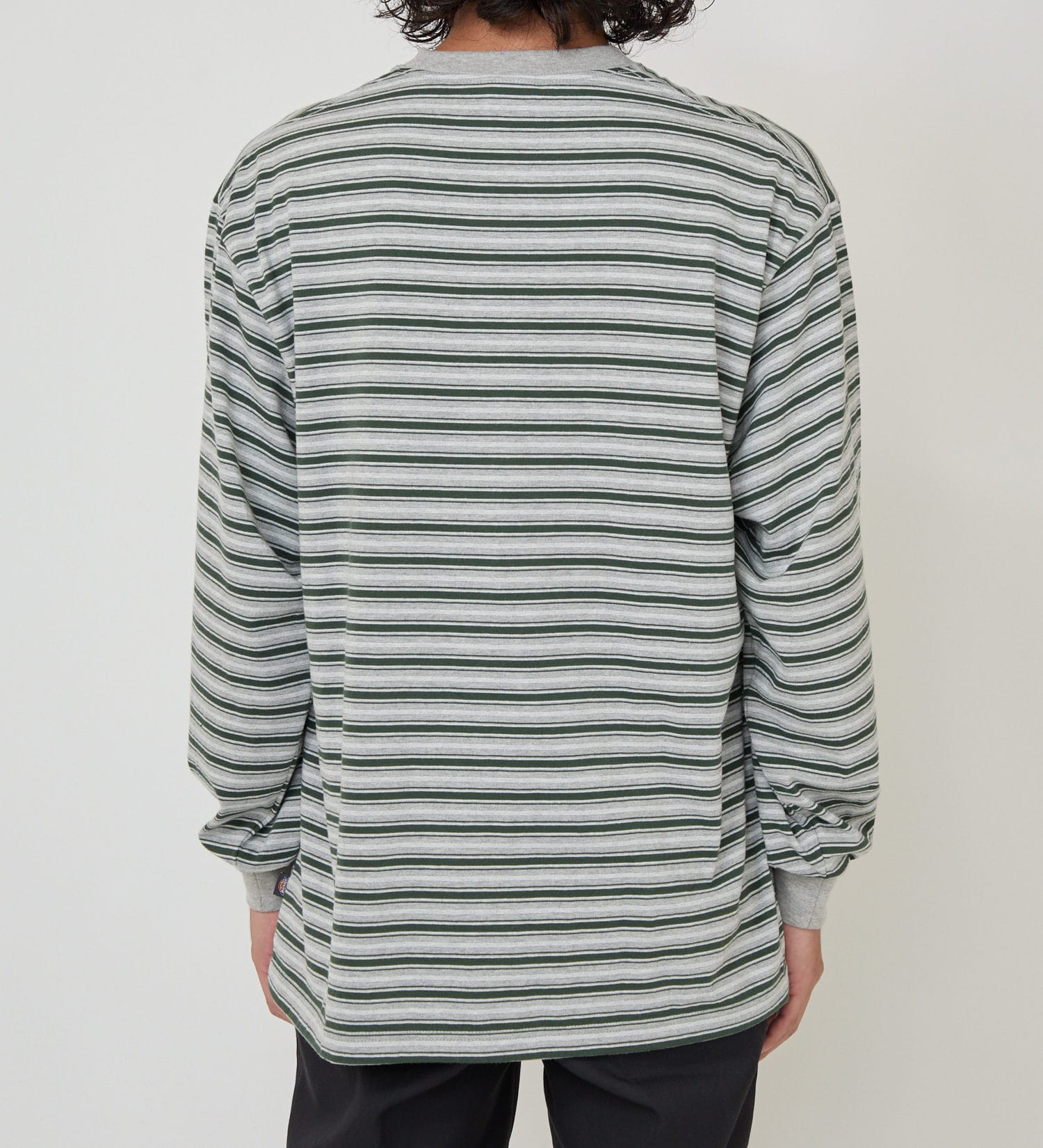 Dickies(ディッキーズ)のマルチボーダーTシャツ|トップス/Tシャツ/カットソー/メンズ|グレー系その他
