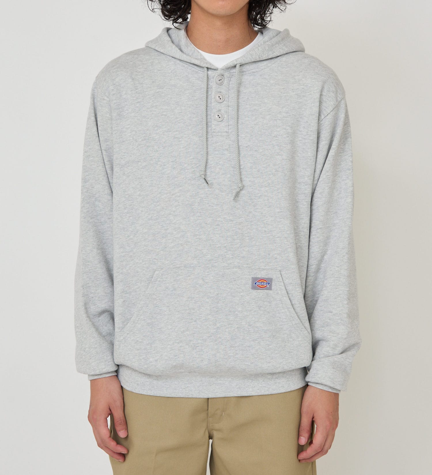 Dickies(ディッキーズ)のヘンリーフーディー|トップス/パーカー/メンズ|ヘザ-グレー
