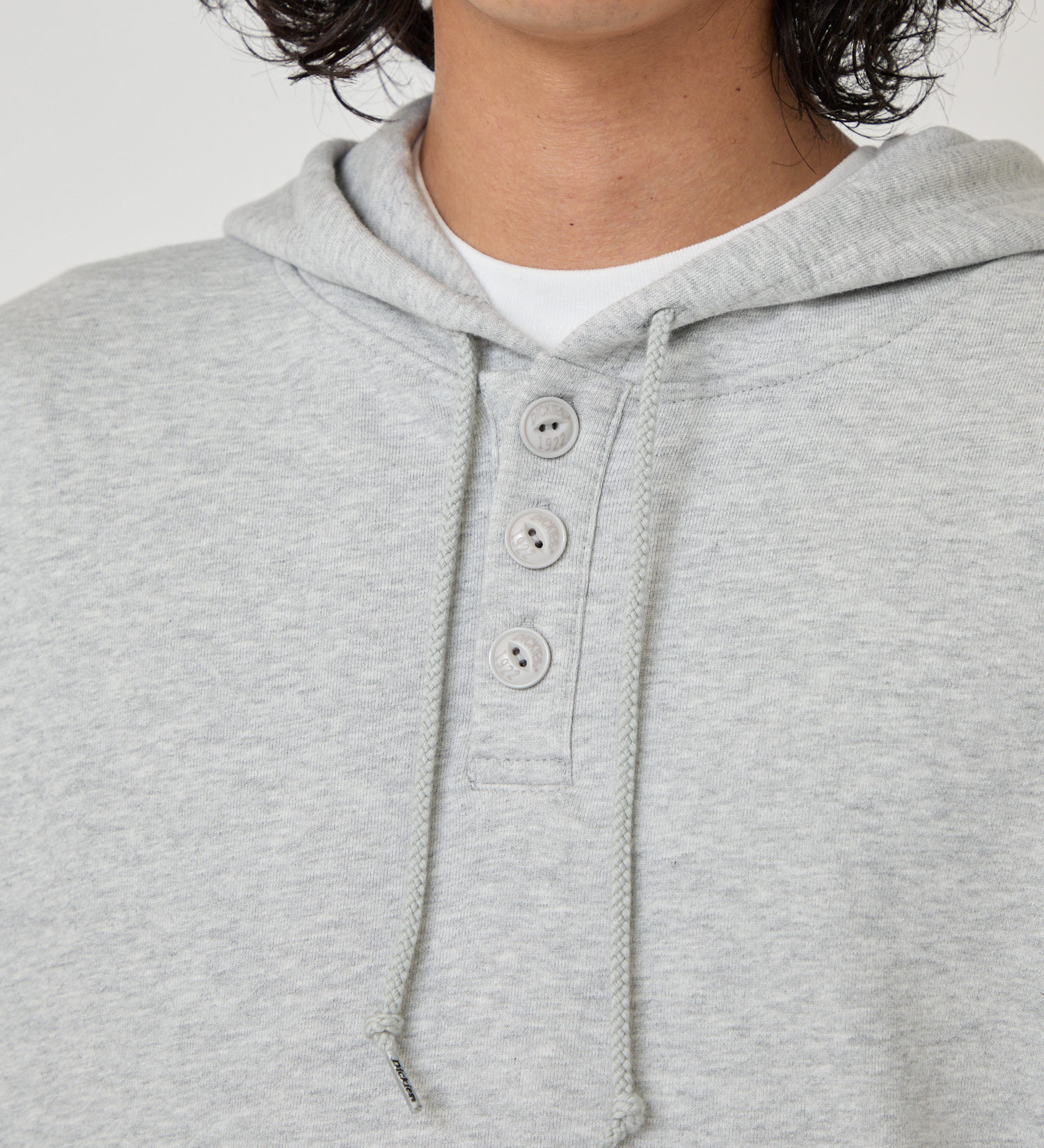 Dickies(ディッキーズ)のヘンリーフーディー|トップス/パーカー/メンズ|ヘザ-グレー