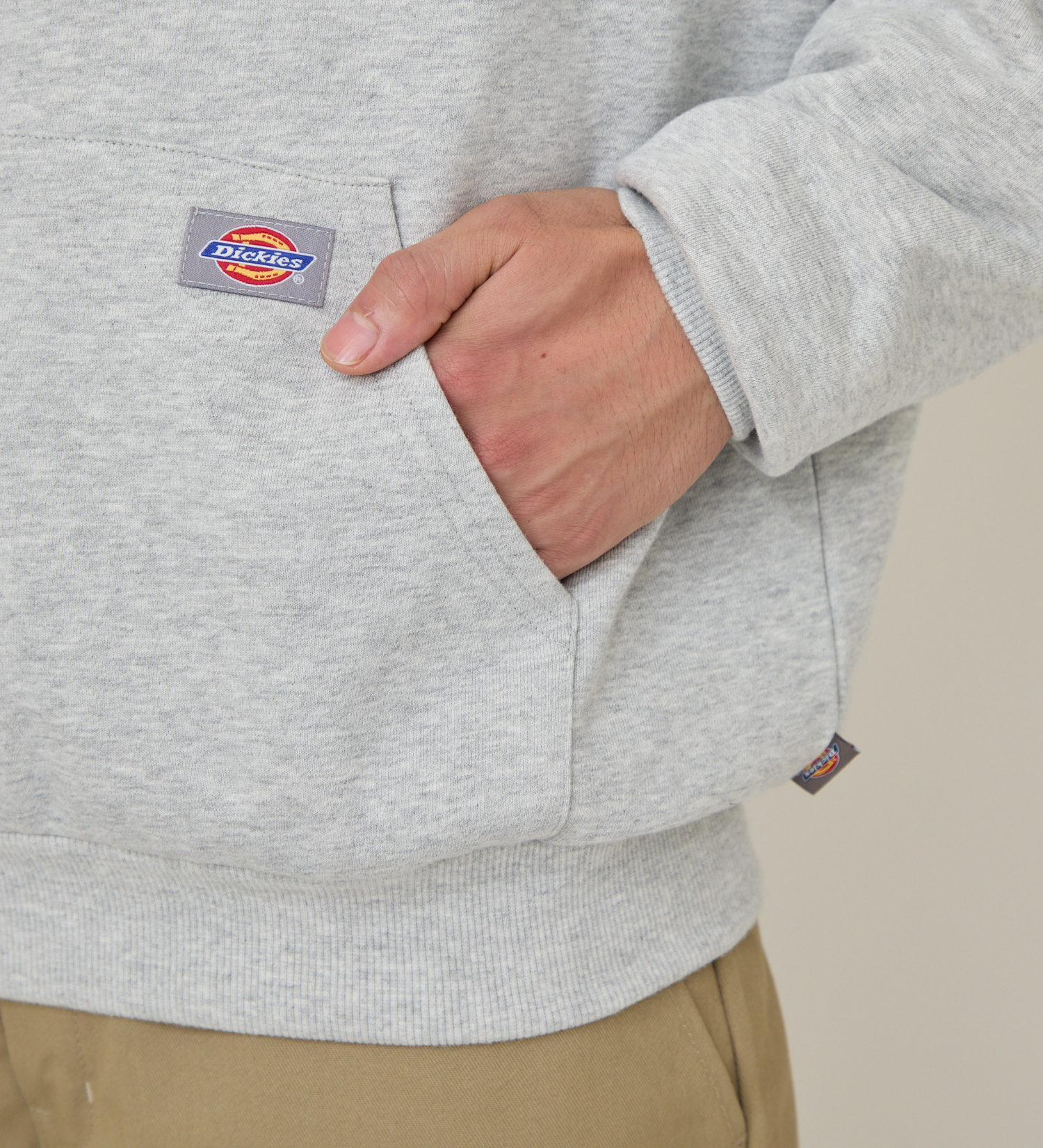 Dickies(ディッキーズ)のヘンリーフーディー|トップス/パーカー/メンズ|ヘザ-グレー