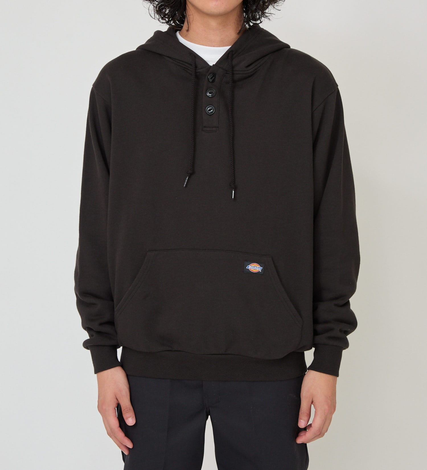 Dickies(ディッキーズ)のヘンリーフーディー|トップス/パーカー/メンズ|ブラック
