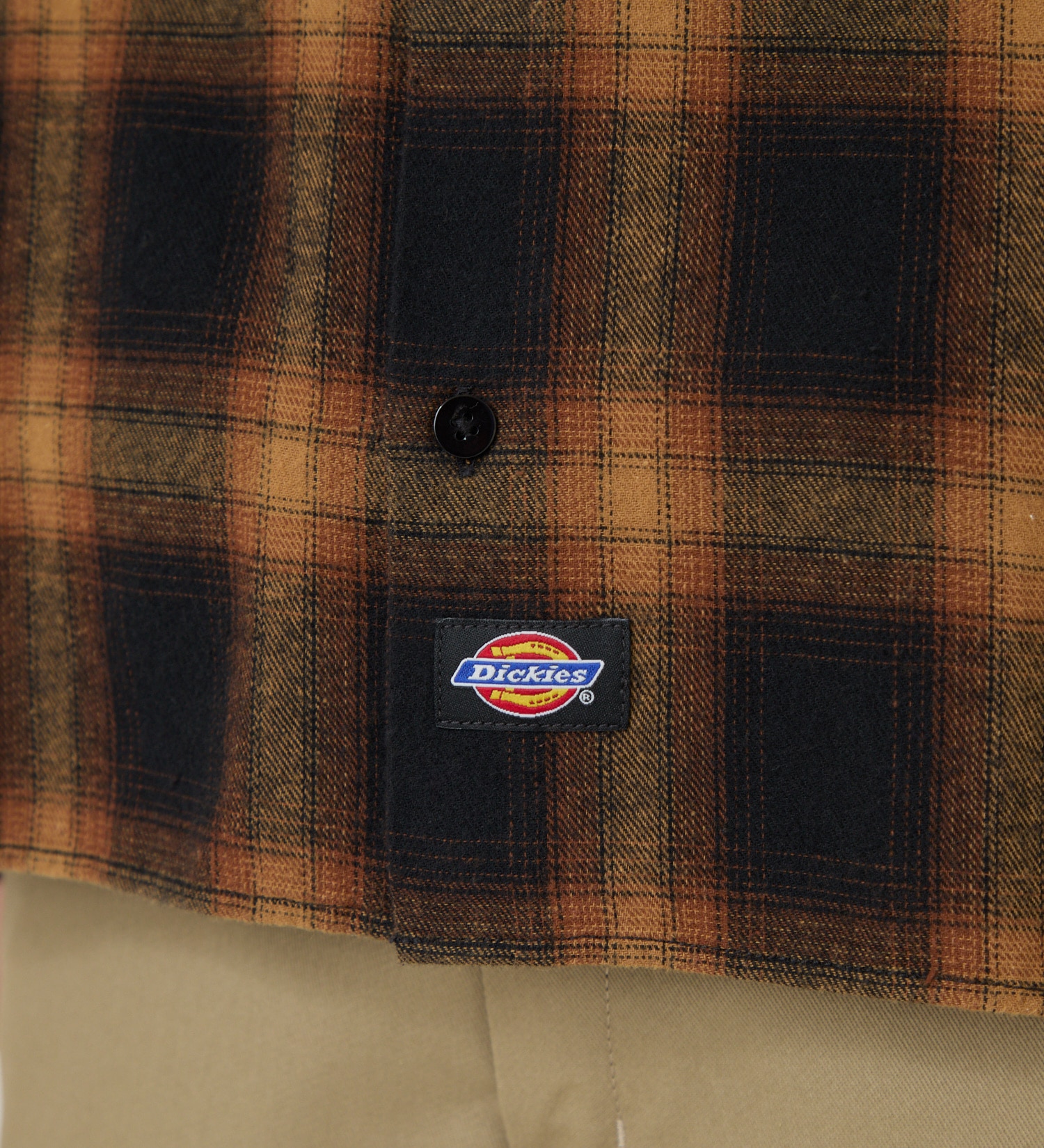 Dickies(ディッキーズ)のオンブレフランネルワークシャツ|トップス/シャツ/ブラウス/メンズ|イエロー系その他