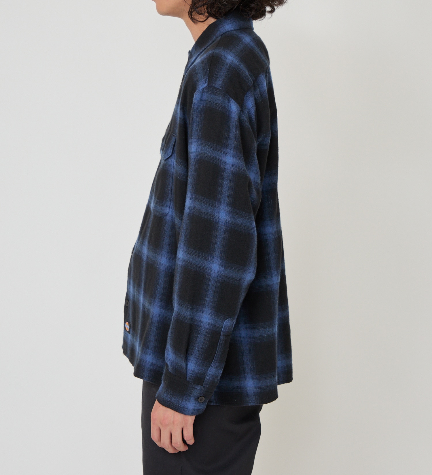 Dickies(ディッキーズ)のオンブレフランネルワークシャツ|トップス/シャツ/ブラウス/メンズ|ブルー系その他