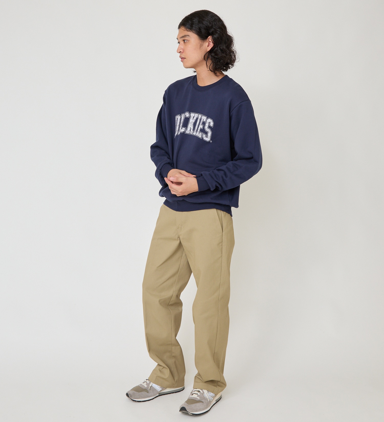 Dickies(ディッキーズ)のカモフラージュロゴスウェット|トップス/スウェット/メンズ|ネイビー