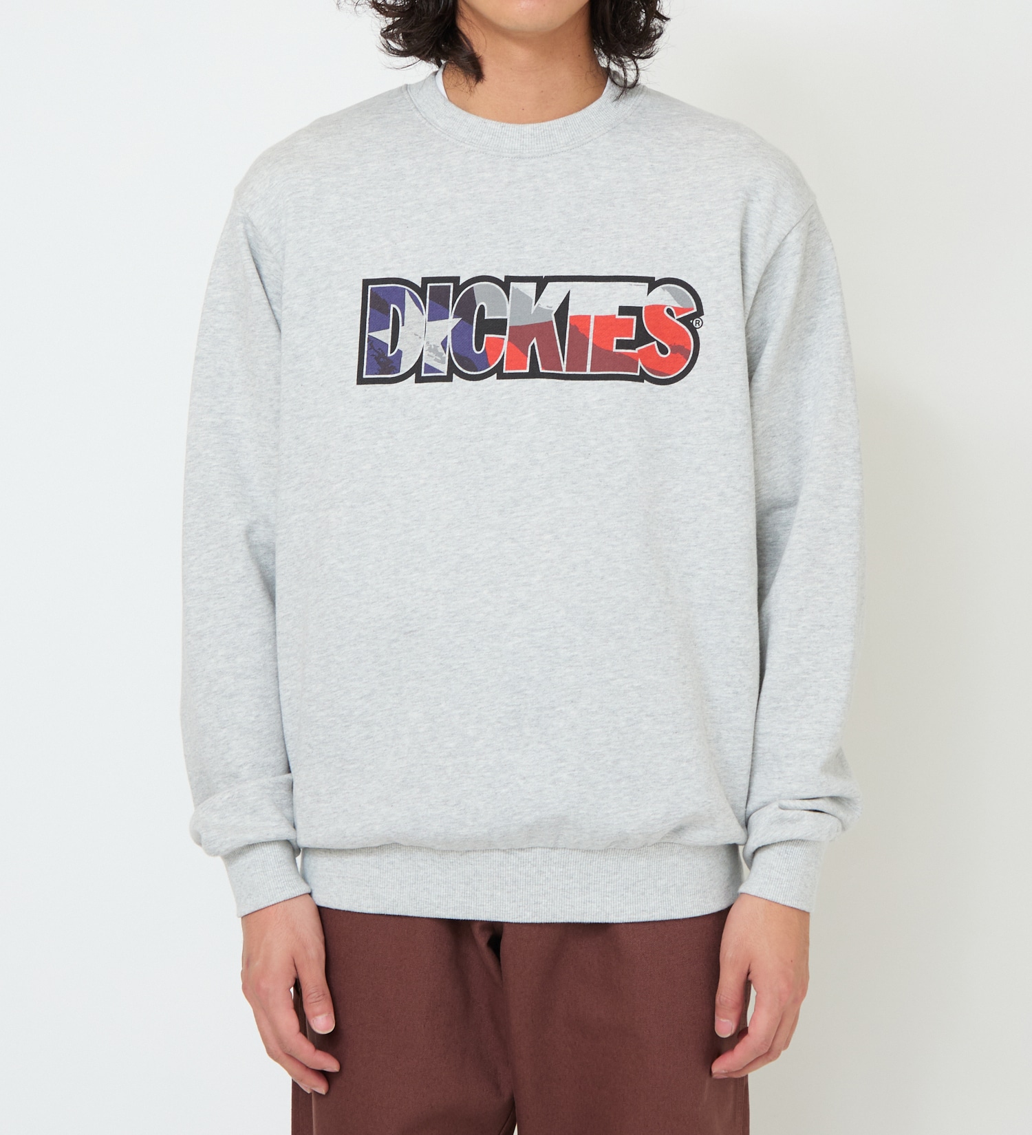 Dickies(ディッキーズ)のUSフラッグスウェット|トップス/スウェット/メンズ|ヘザ－グレー