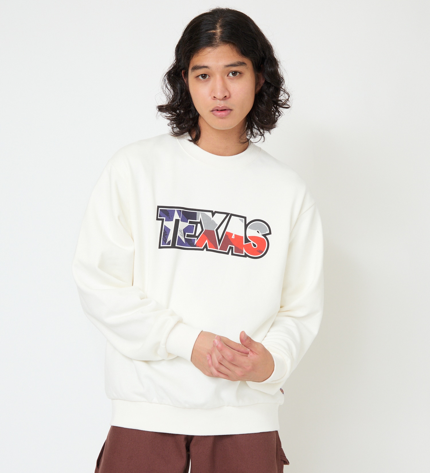 Dickies(ディッキーズ)のUSフラッグスウェット|トップス/スウェット/メンズ|ホワイト