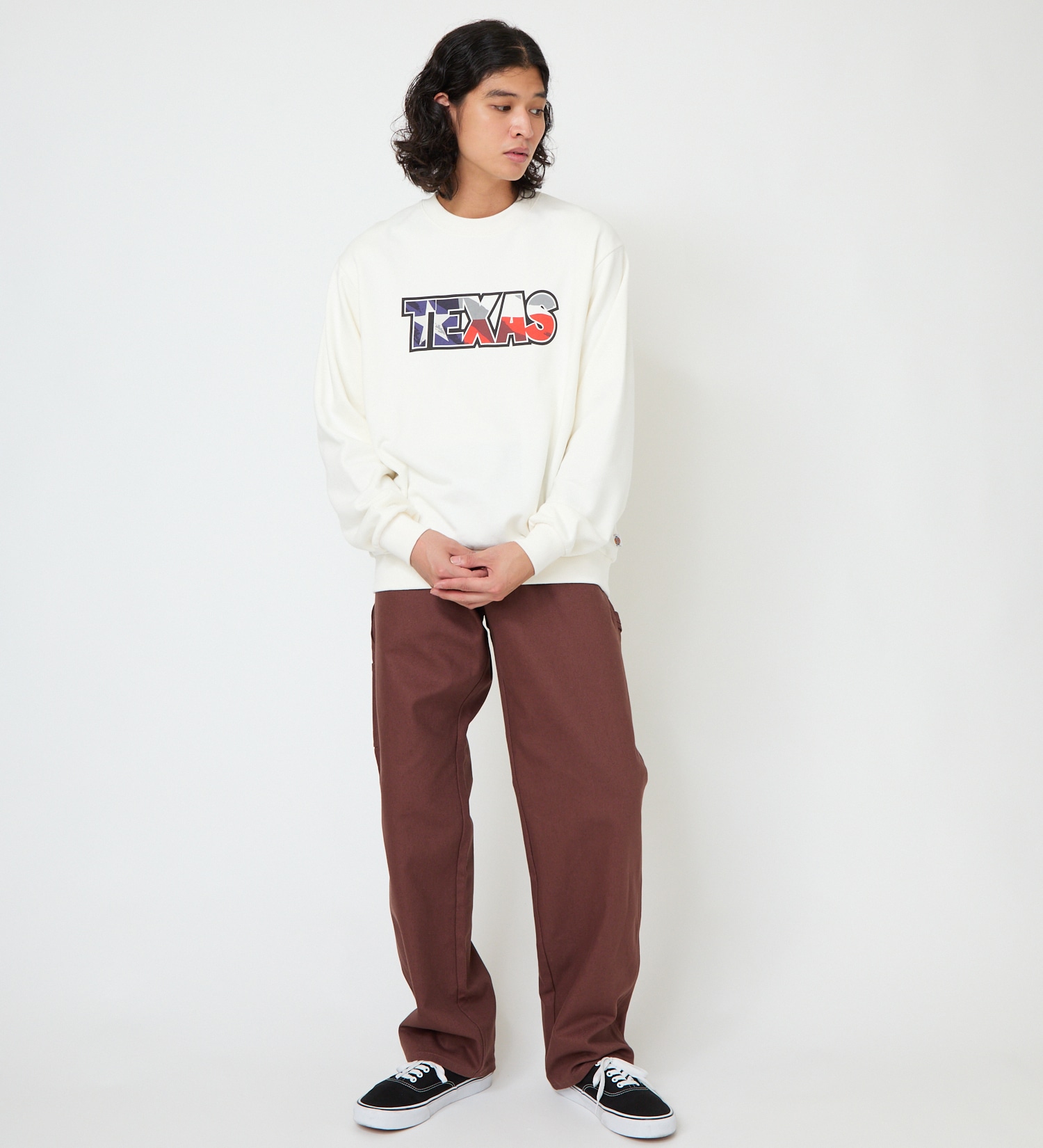 Dickies(ディッキーズ)のUSフラッグスウェット|トップス/スウェット/メンズ|ホワイト