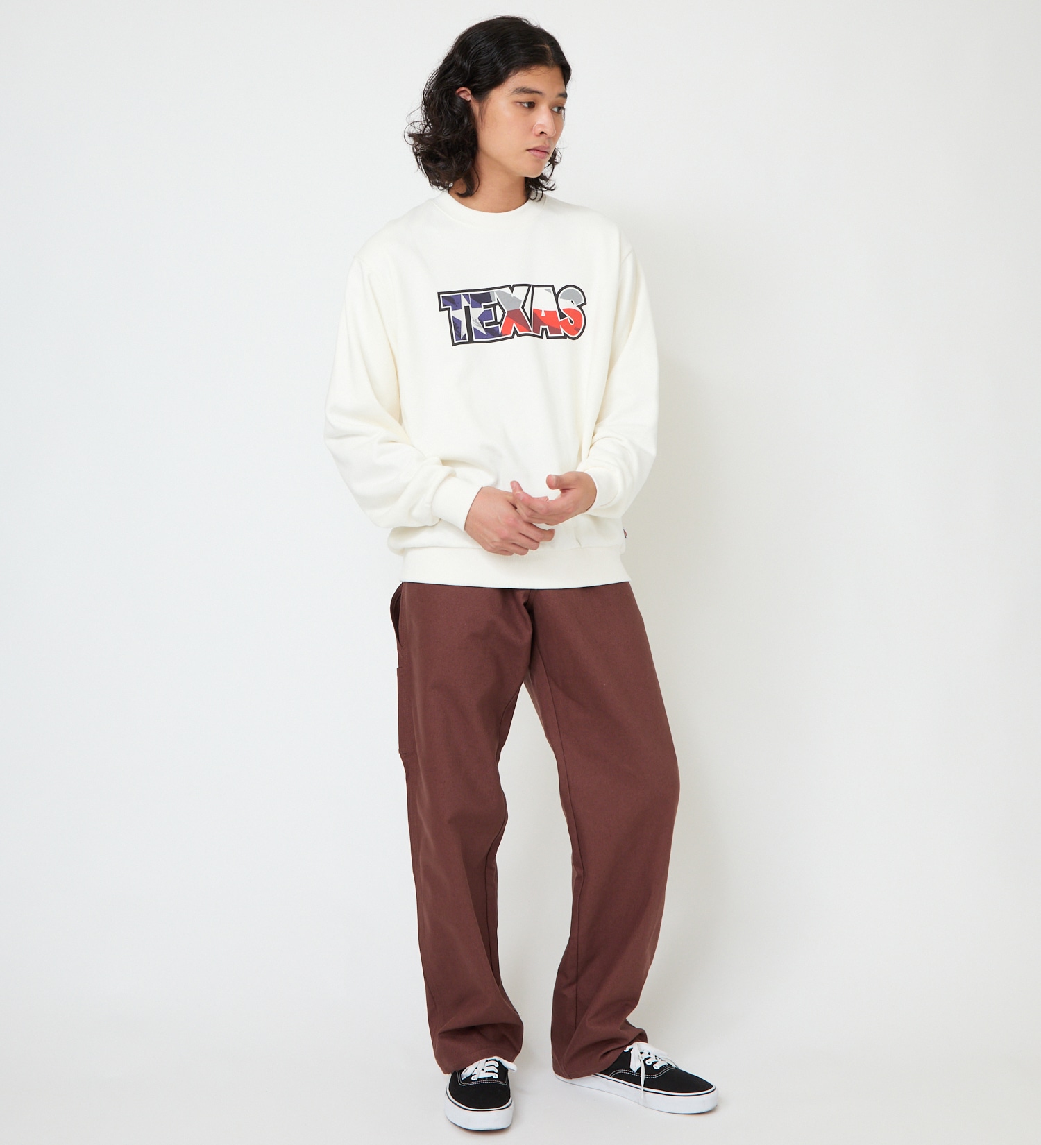 Dickies(ディッキーズ)のUSフラッグスウェット|トップス/スウェット/メンズ|ホワイト