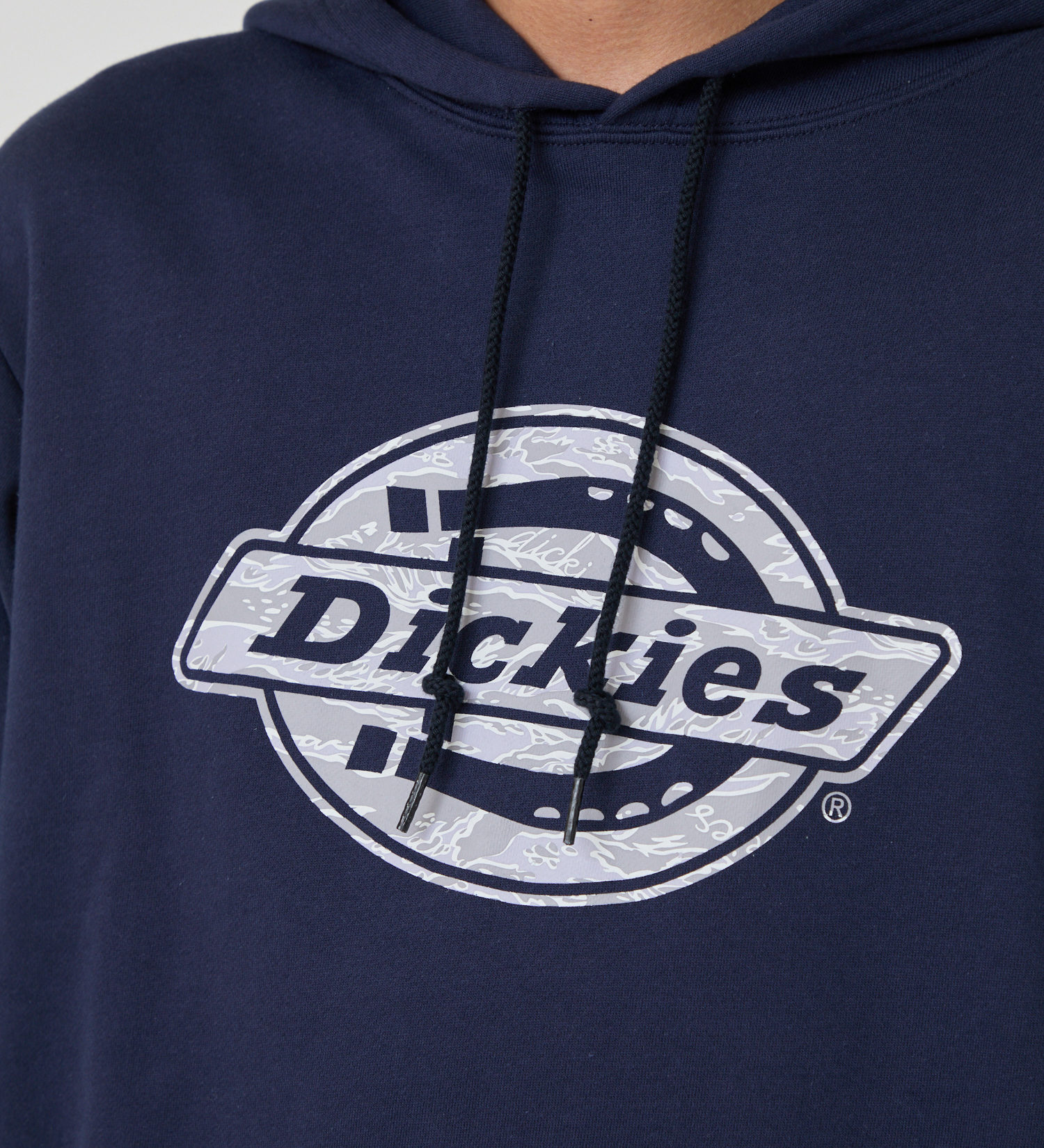 Dickies(ディッキーズ)のカモフラージュロゴフーディー|トップス/パーカー/メンズ|ネイビー