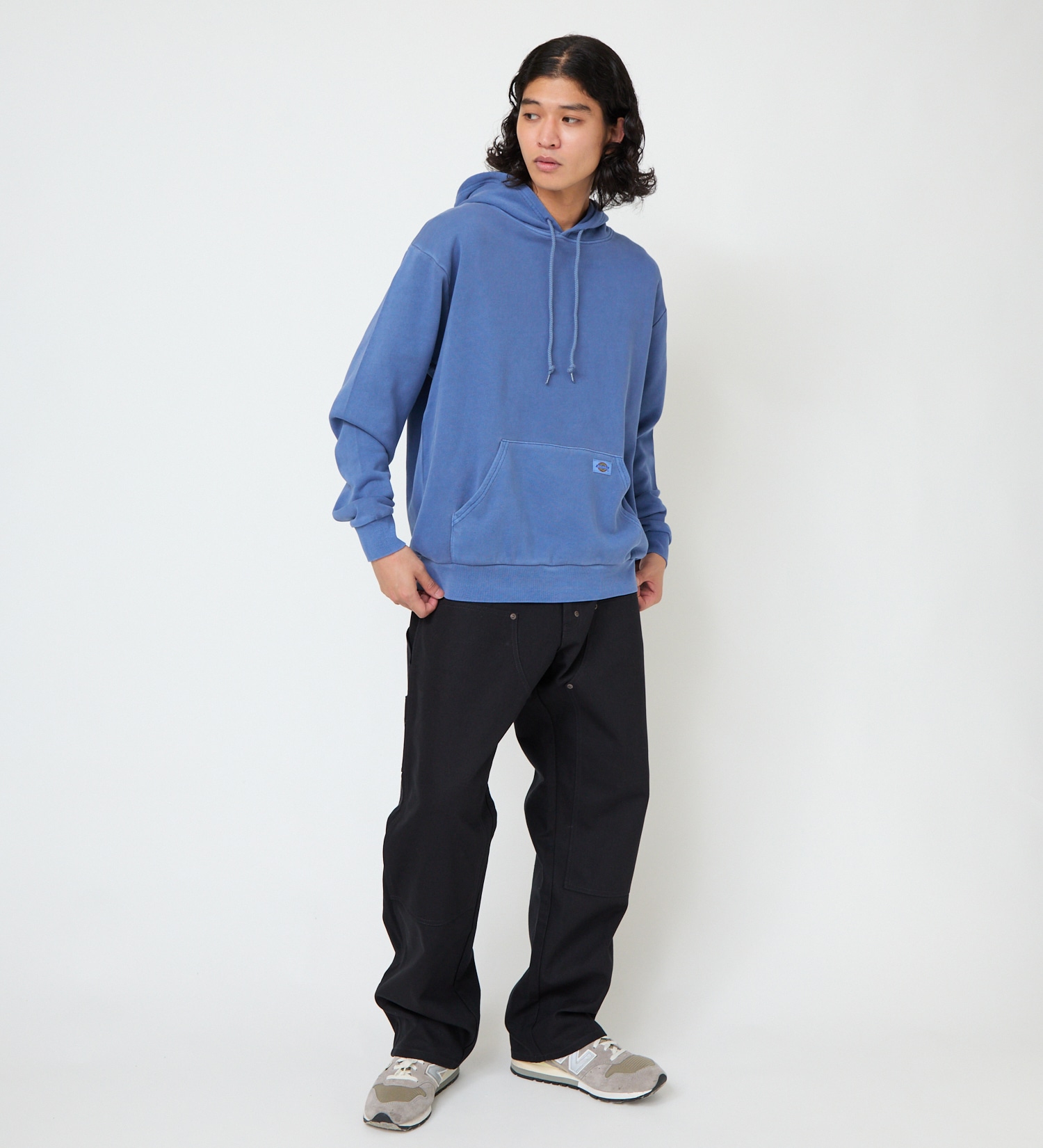 Dickies(ディッキーズ)のピグメントフーディー|トップス/パーカー/メンズ|ネイビー