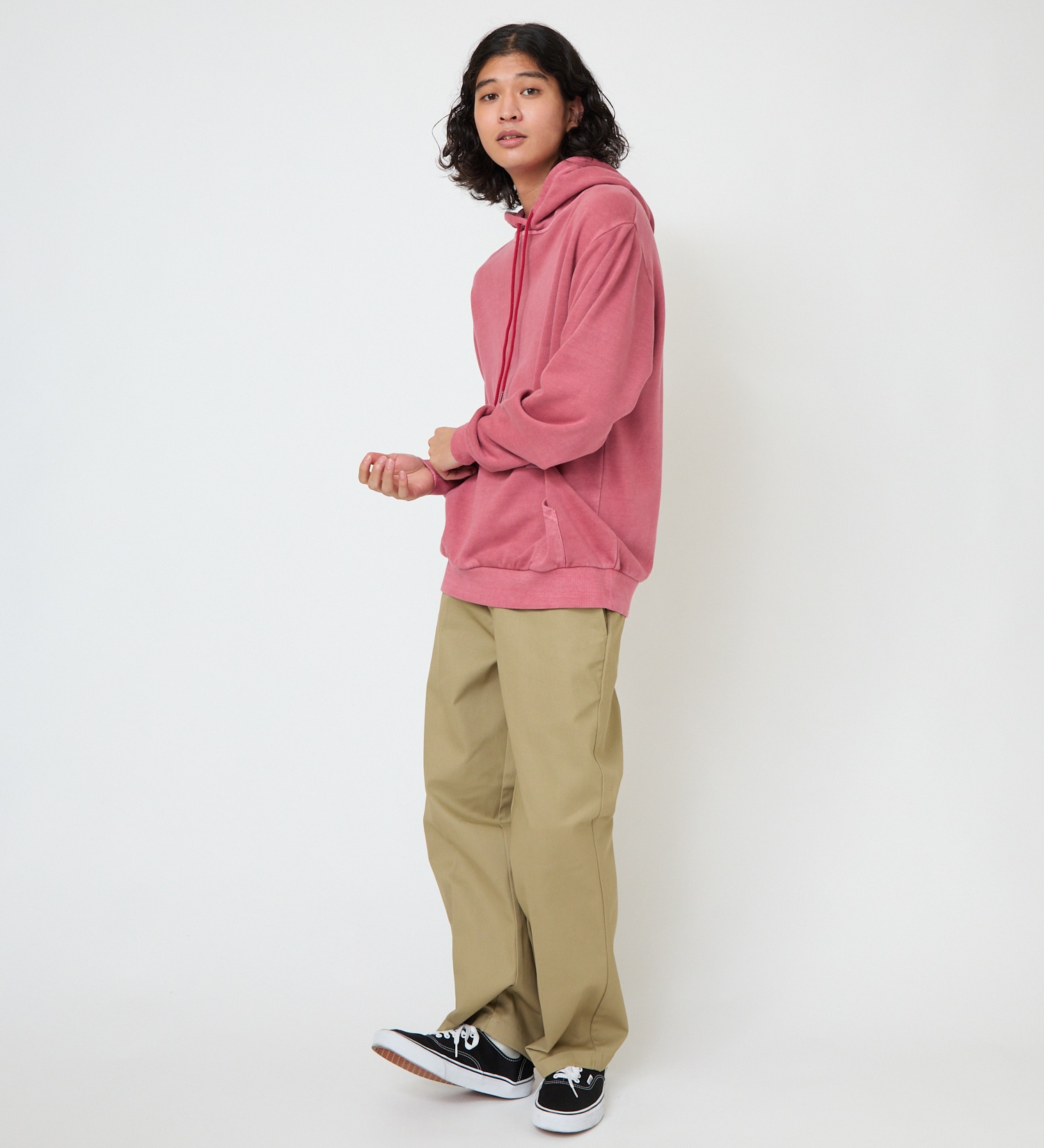 Dickies(ディッキーズ)のピグメントフーディー|トップス/パーカー/メンズ|エンジ