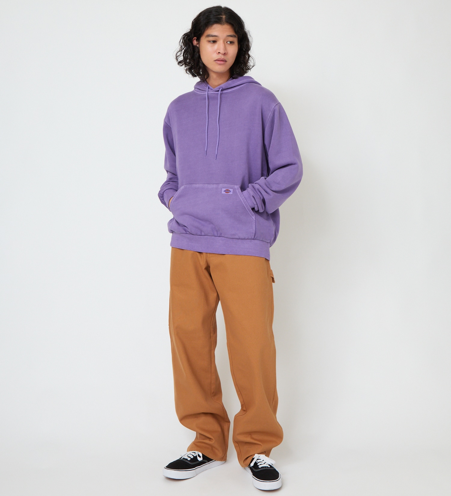 Dickies(ディッキーズ)のピグメントフーディー|トップス/パーカー/メンズ|パープル